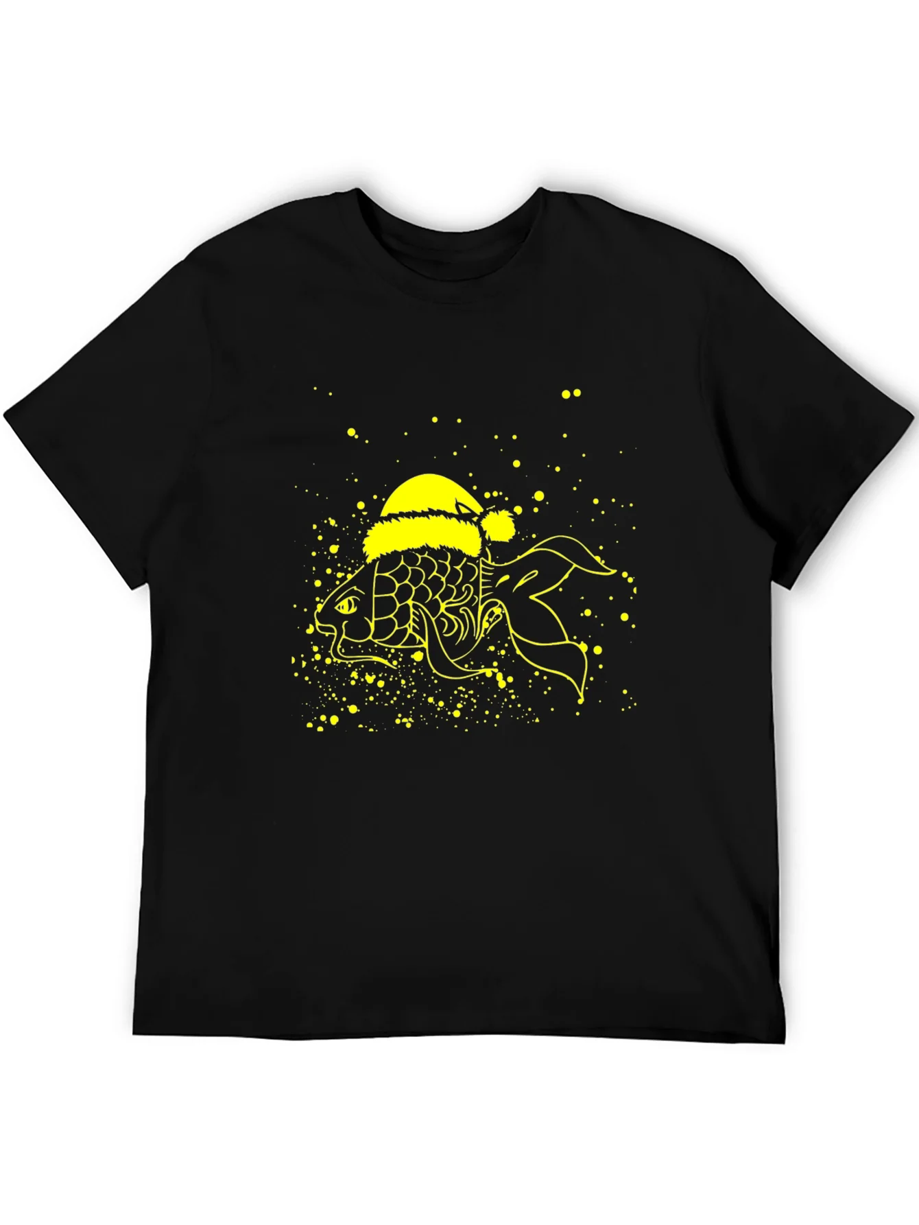 Rebbecca Festive Fish T-Shirt - Holiday Novelty Tee