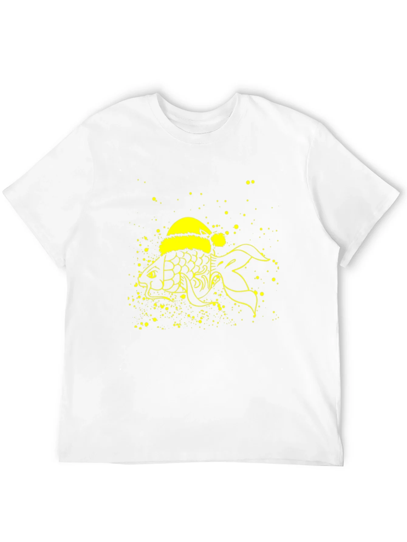 Rebbecca Festive Fish T-Shirt - Holiday Novelty Tee