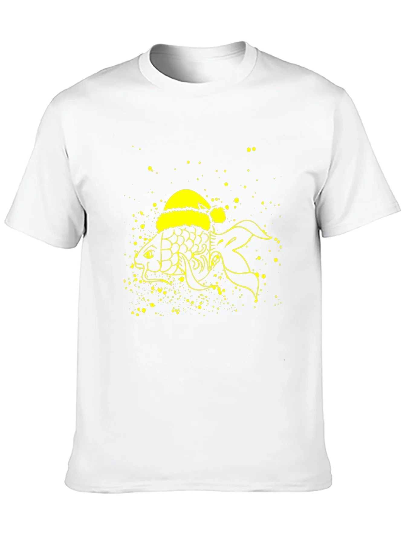 Rebbecca Festive Fish T-Shirt - Holiday Novelty Tee