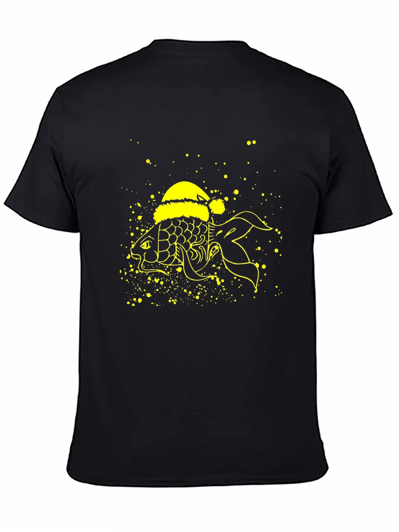 Rebbecca Festive Fish T-Shirt - Holiday Novelty Tee