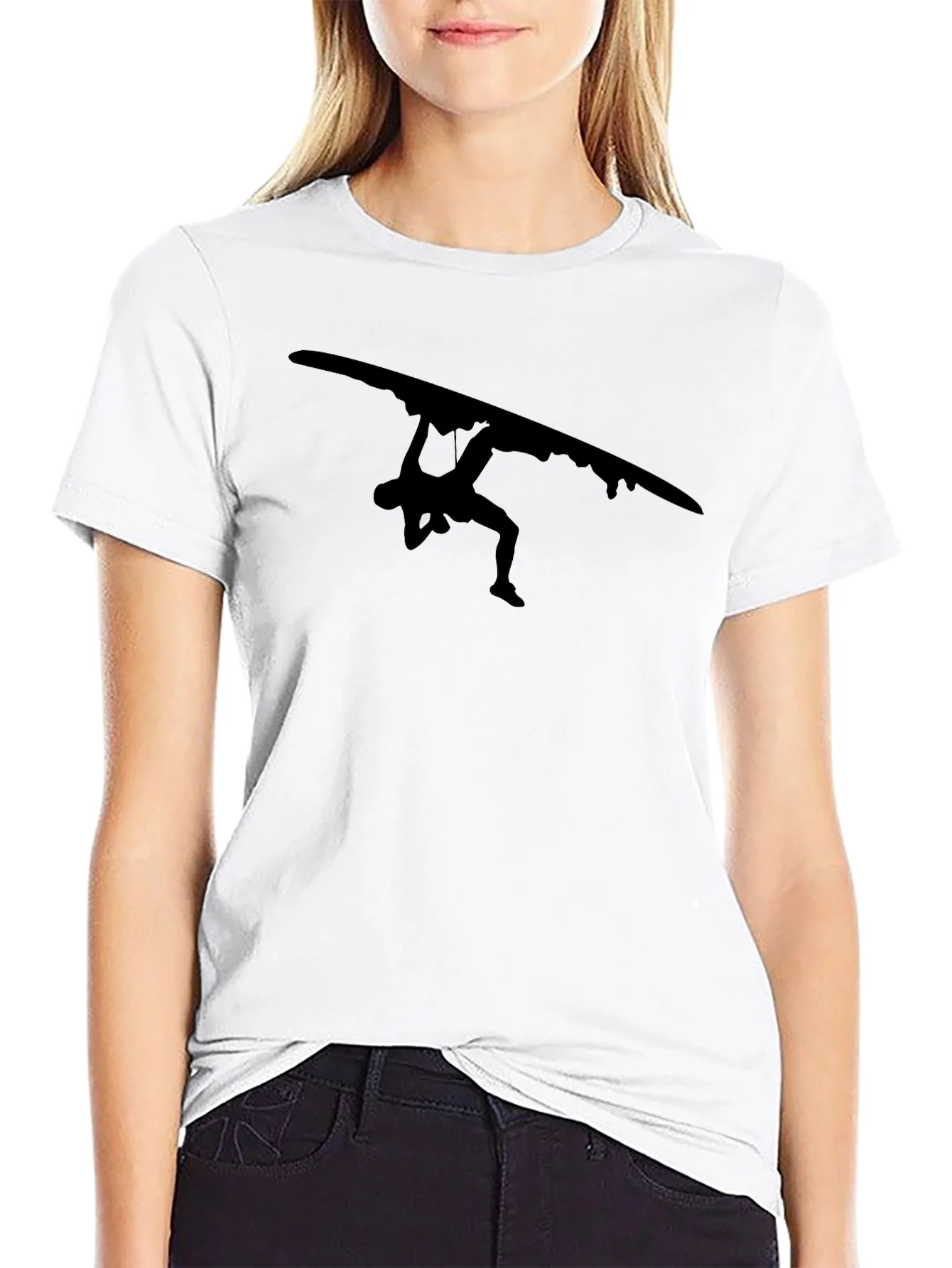 Rebbecca Hang Glider Black Graphic Tee