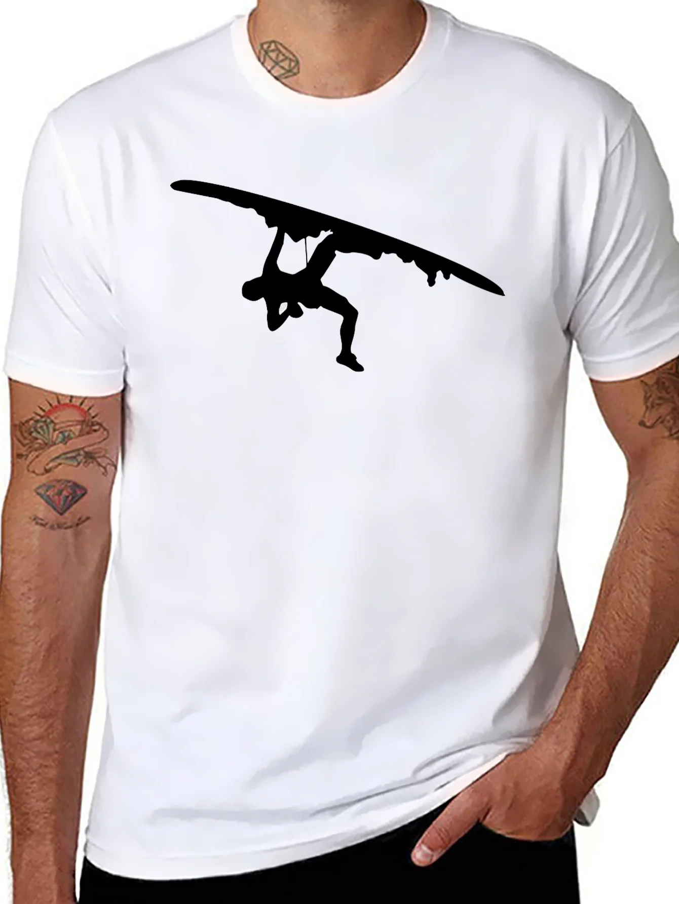 Rebbecca Hang Glider Black Graphic Tee