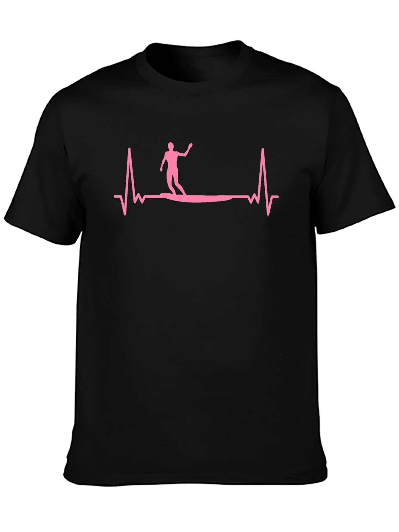 Rebbecca Surfing Heartbeat Graphic Tee