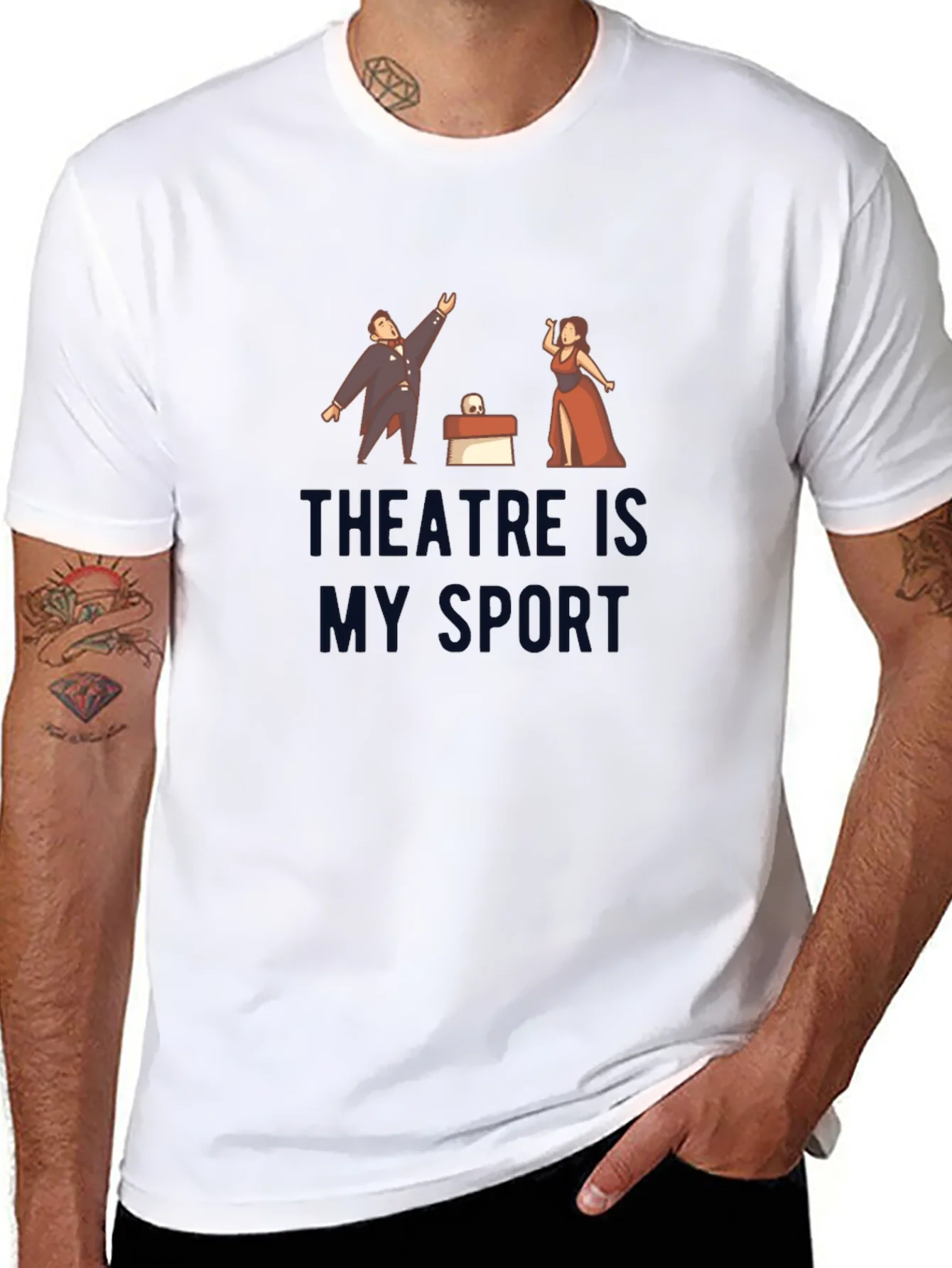 Rebbecca Theatre is My Sport T-Shirt