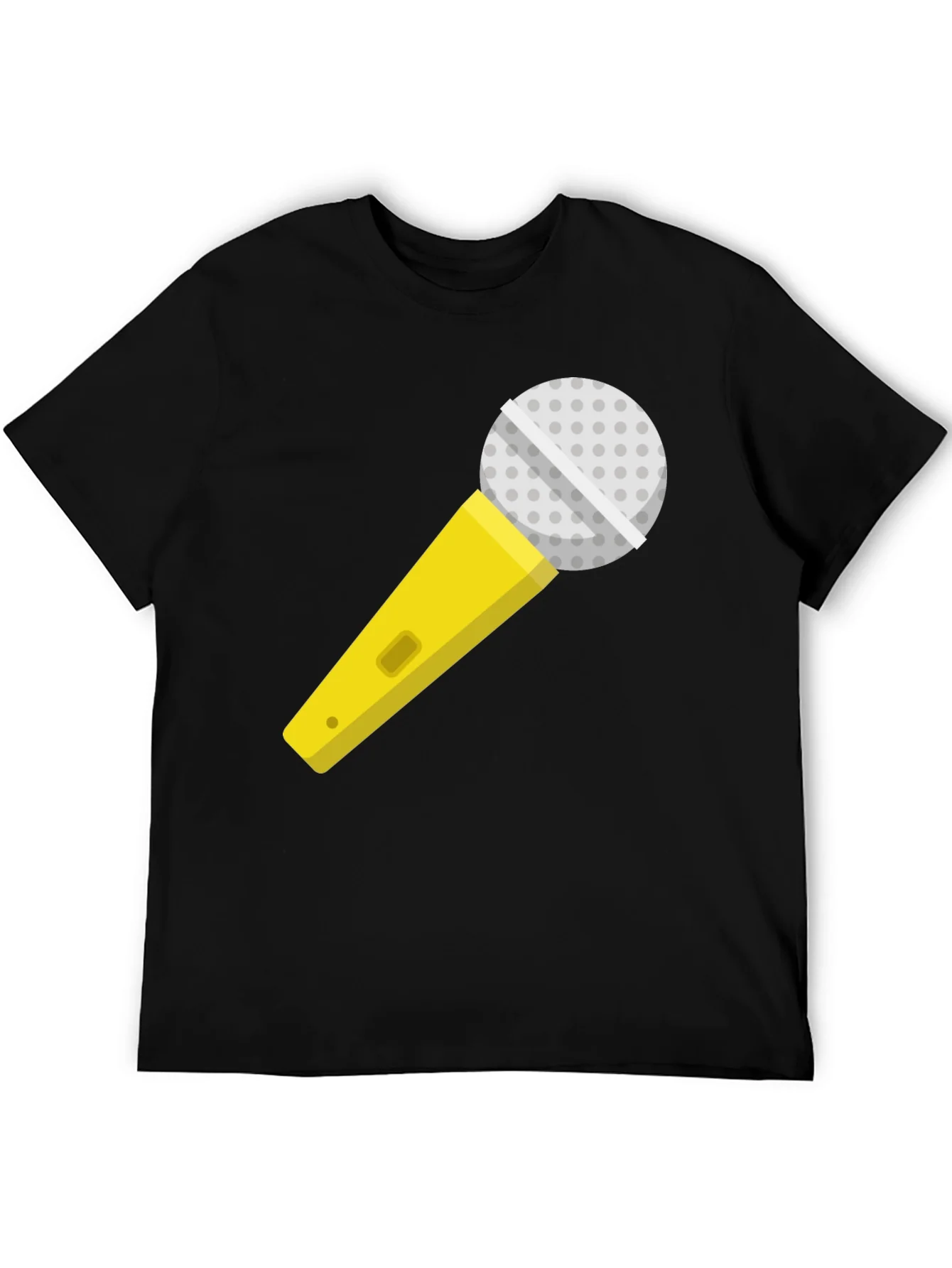 Rebbecca Microphone Graphic T-Shirt - Singer Karaoke Ready