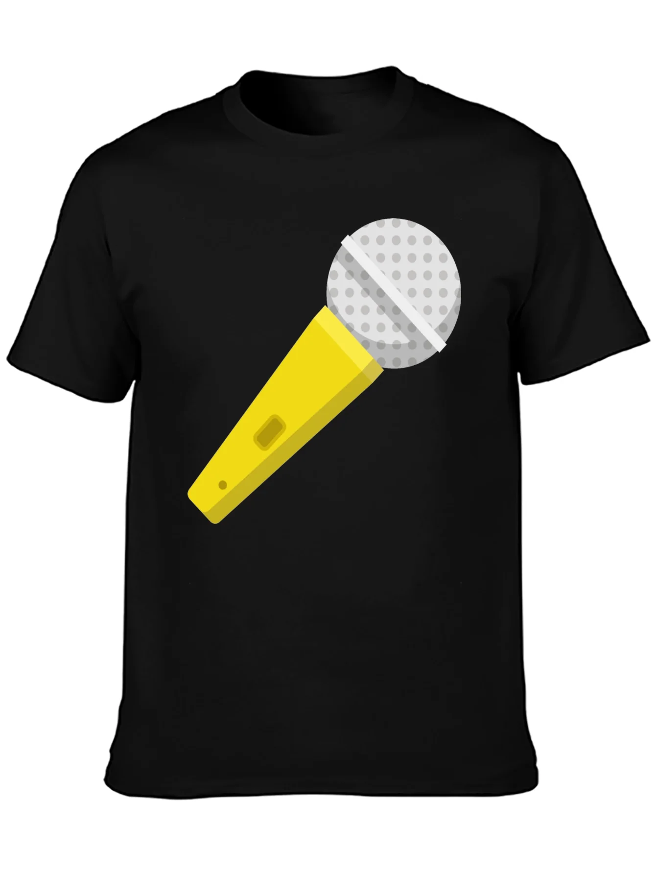 Rebbecca Microphone Graphic T-Shirt - Singer Karaoke Ready
