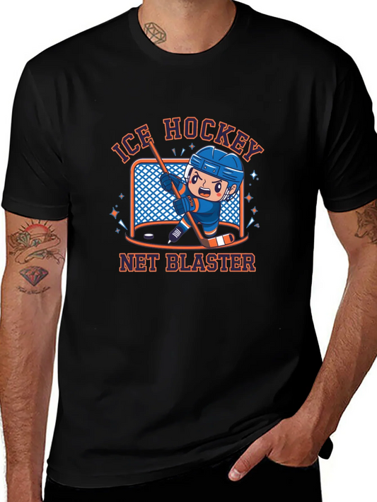 Rebbecca Ice Hockey Net Blaster T-Shirt