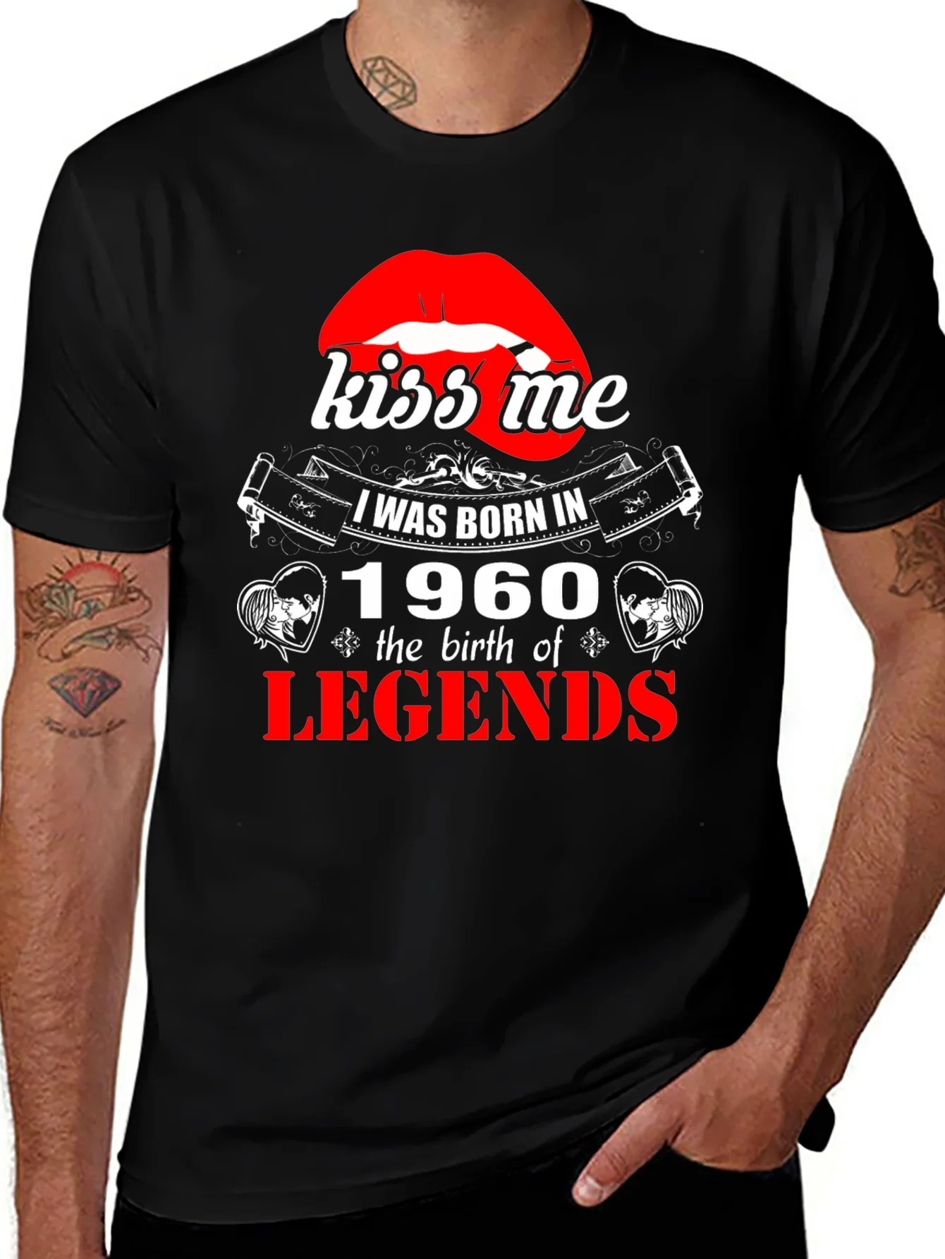 Camiseta Nacido en 1960: Leyendas