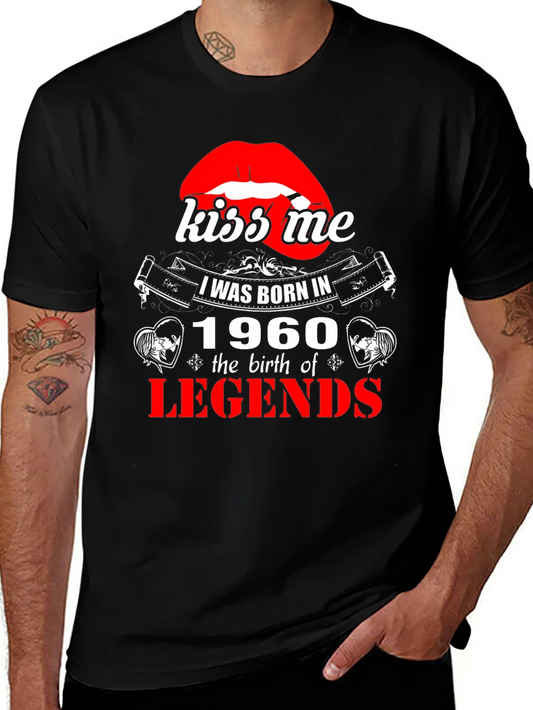 Camiseta Nacido en 1960: Leyendas