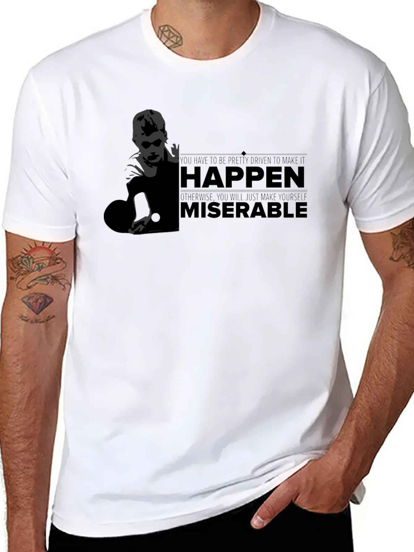 Rebbecca Driven to Happen Graphic T-Shirt