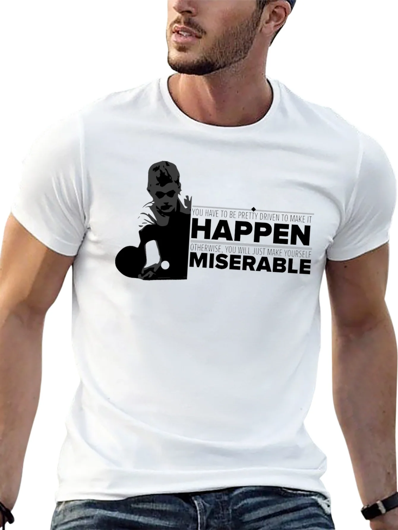 Rebbecca Driven to Happen Graphic T-Shirt