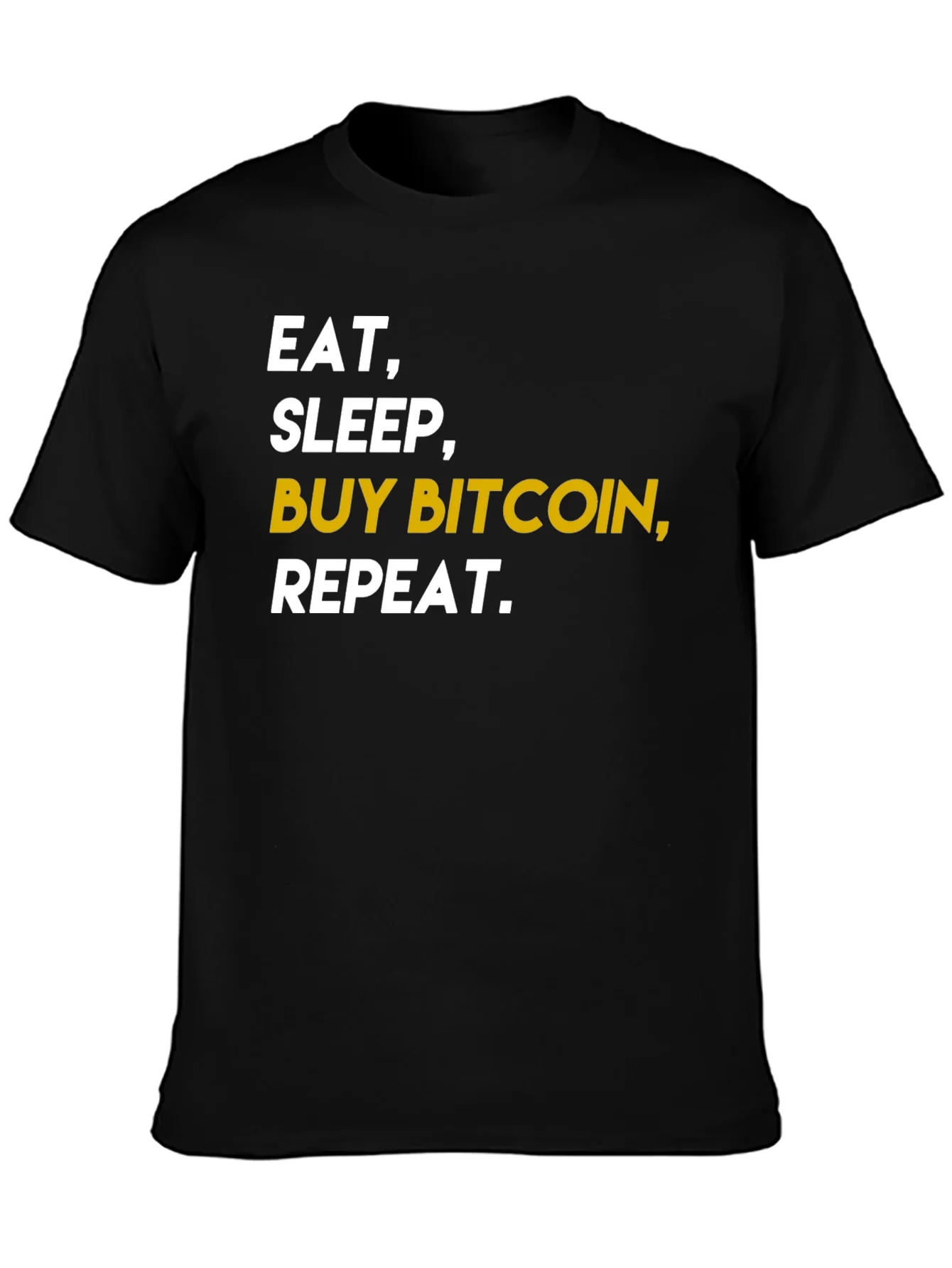 Rebbecca Eat Sleep Buy Bitcoin T-Shirt