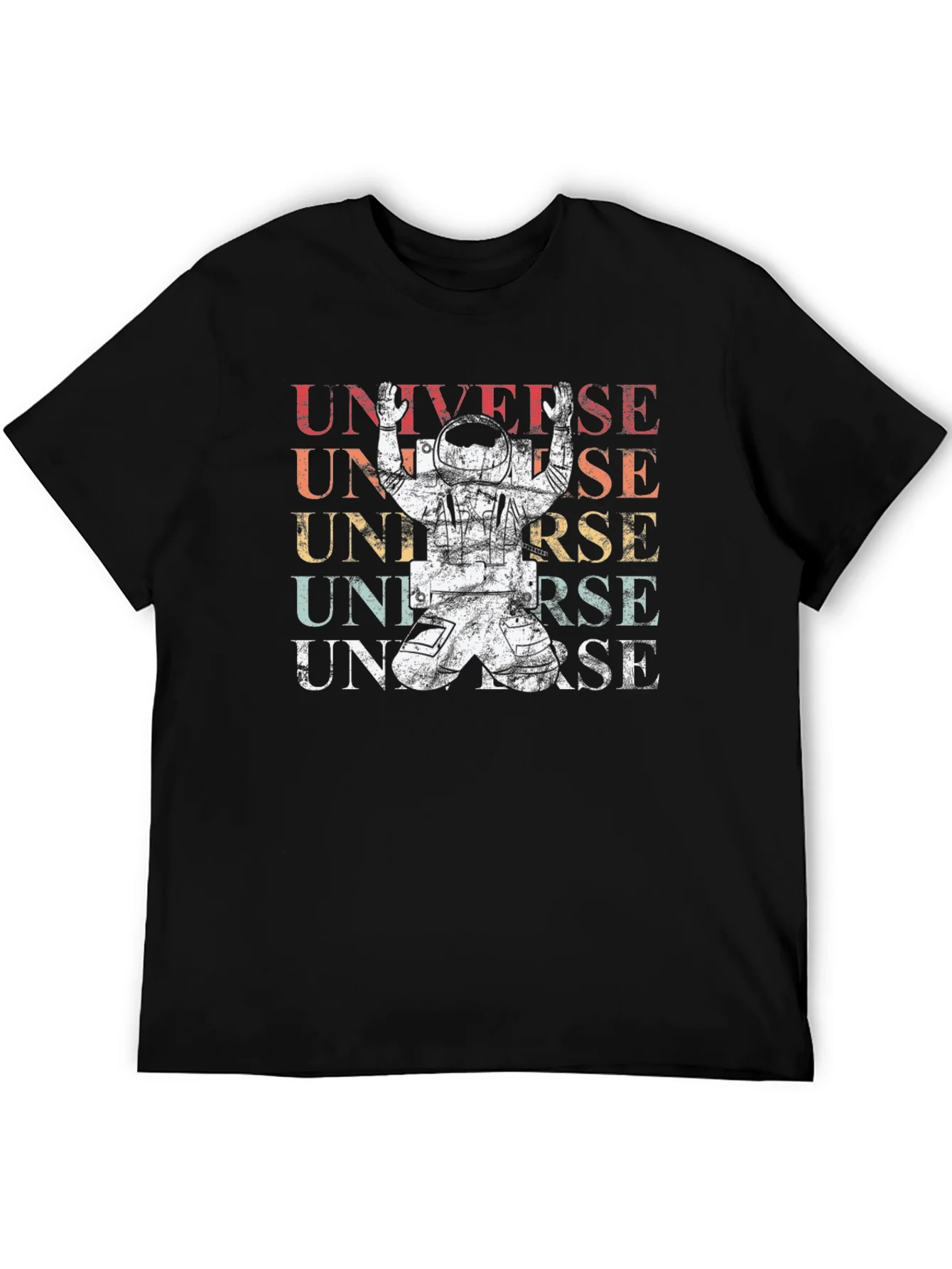 Rebbecca Retro Universe Astronaut Graphic T-Shirt