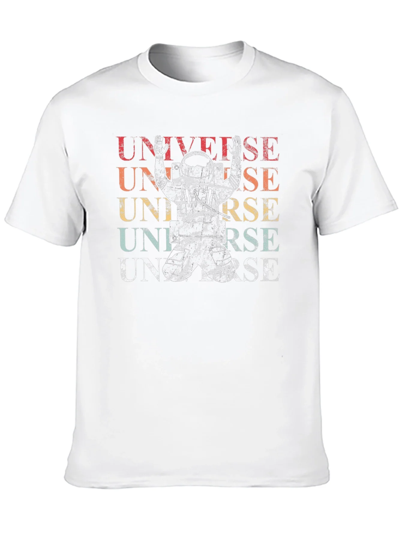 Rebbecca Retro Universe Astronaut Graphic T-Shirt