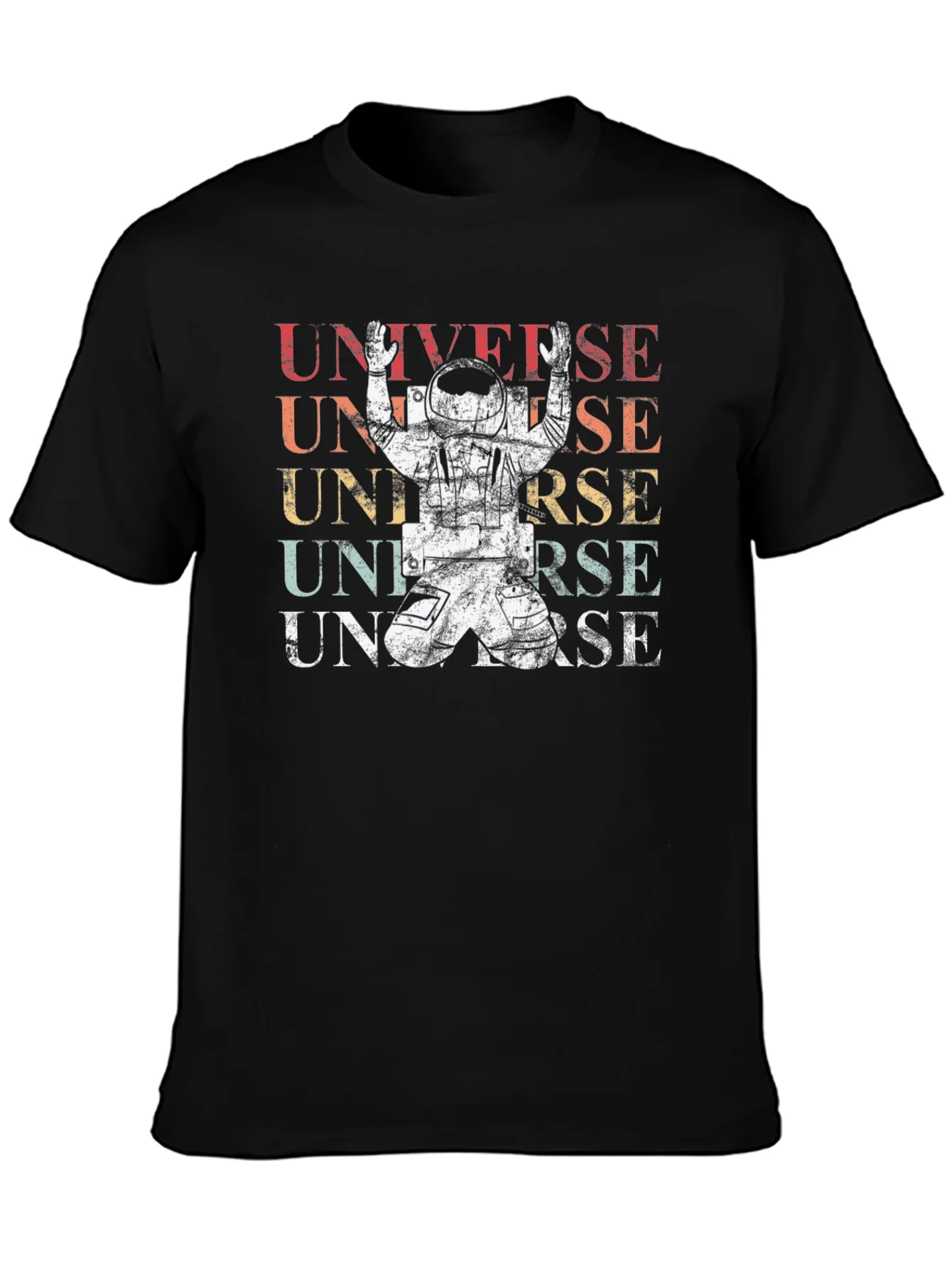 Rebbecca Retro Universe Astronaut Graphic T-Shirt