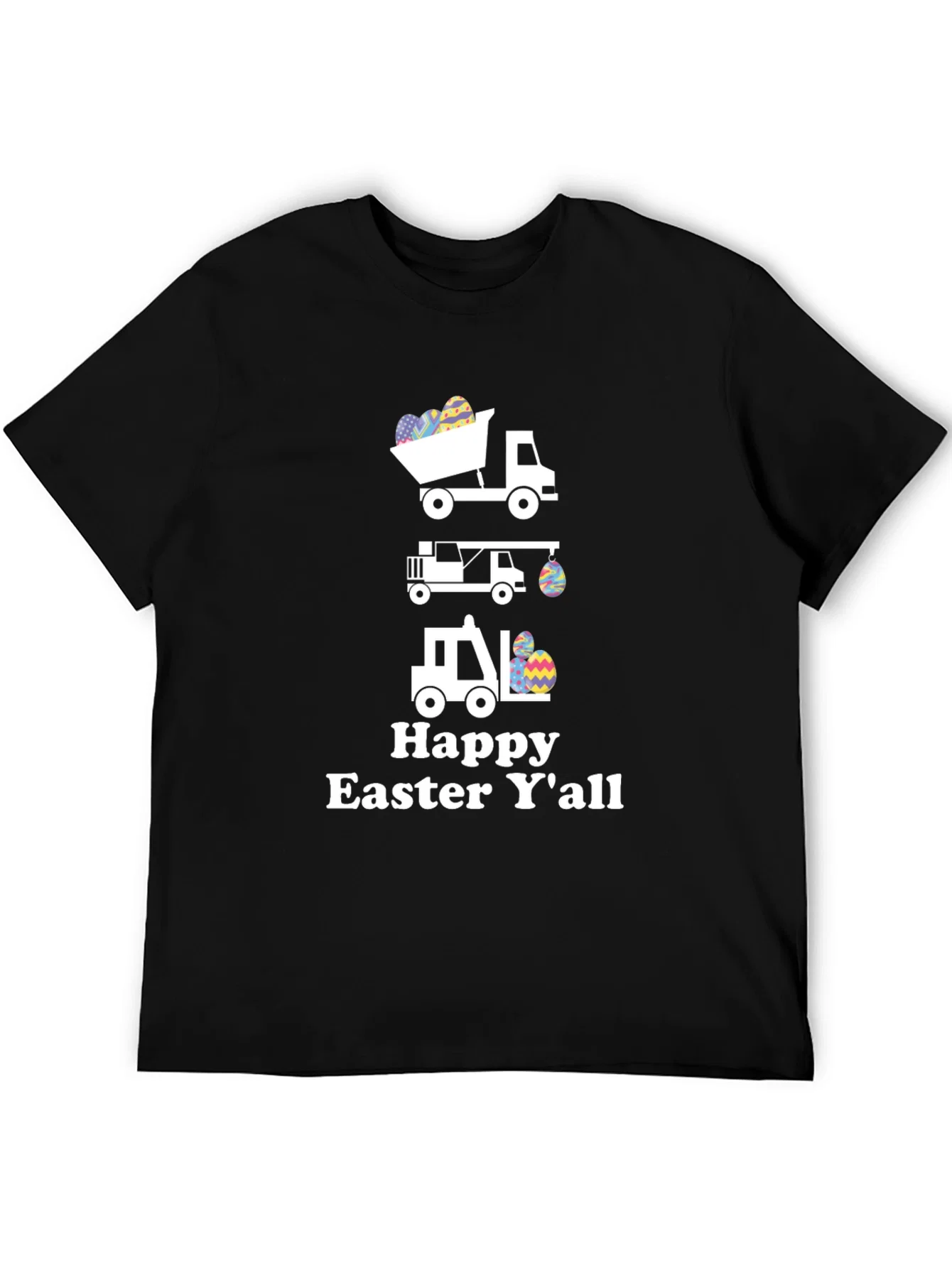 Rebbecca Easter Trucks T-Shirt - Happy Easter Yall