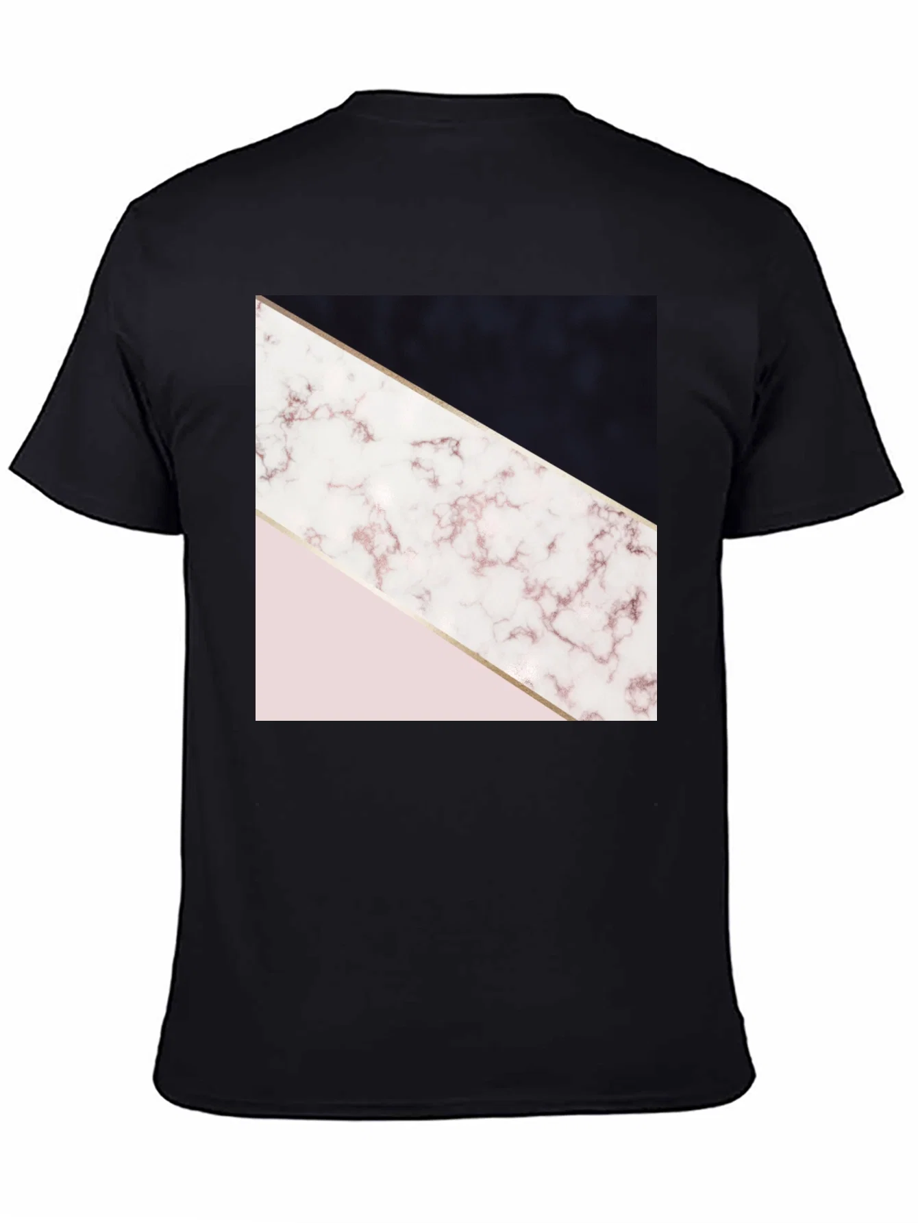 Rebbecca Geometric Marble Print Tee