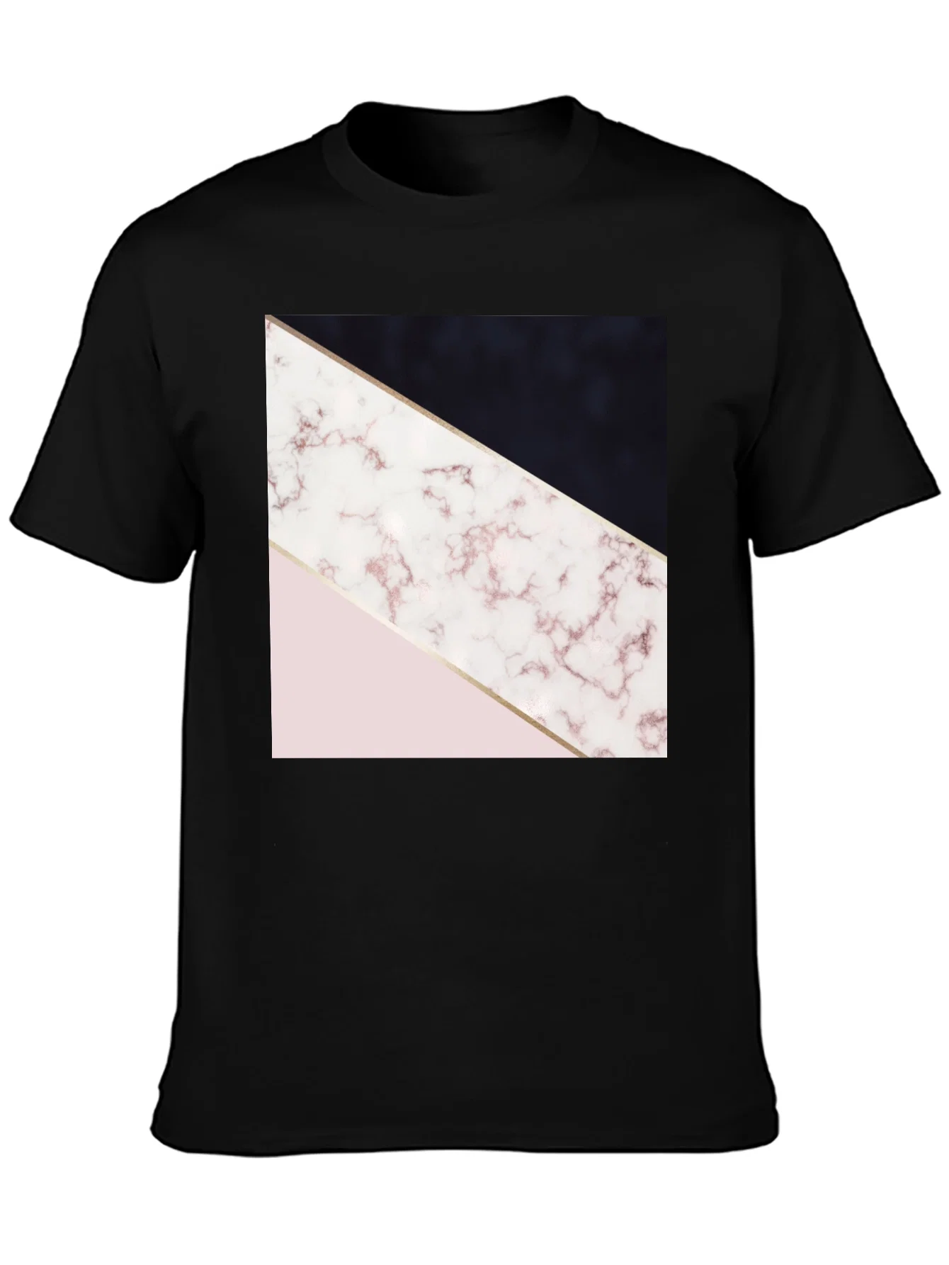 Rebbecca Geometric Marble Print Tee