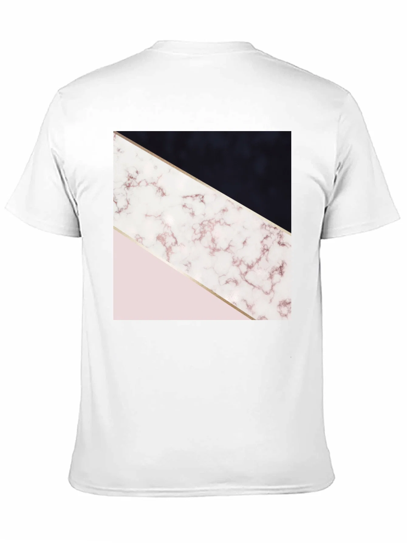 Rebbecca Geometric Marble Print Tee