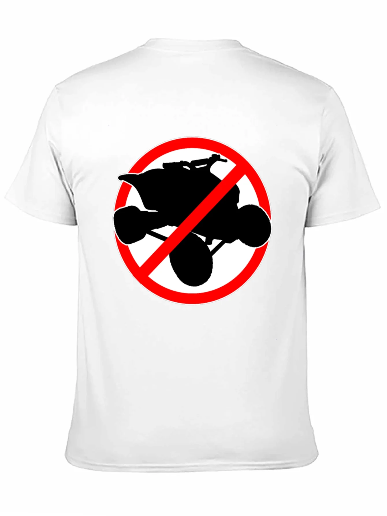 Rebbecca No ATV Black T-Shirt - Off-Road Vehicle Ban