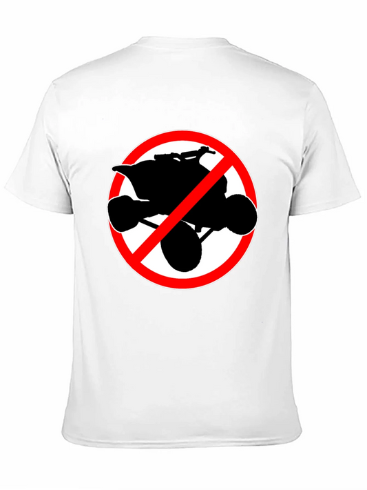 Rebbecca No ATV Black T-Shirt - Off-Road Vehicle Ban