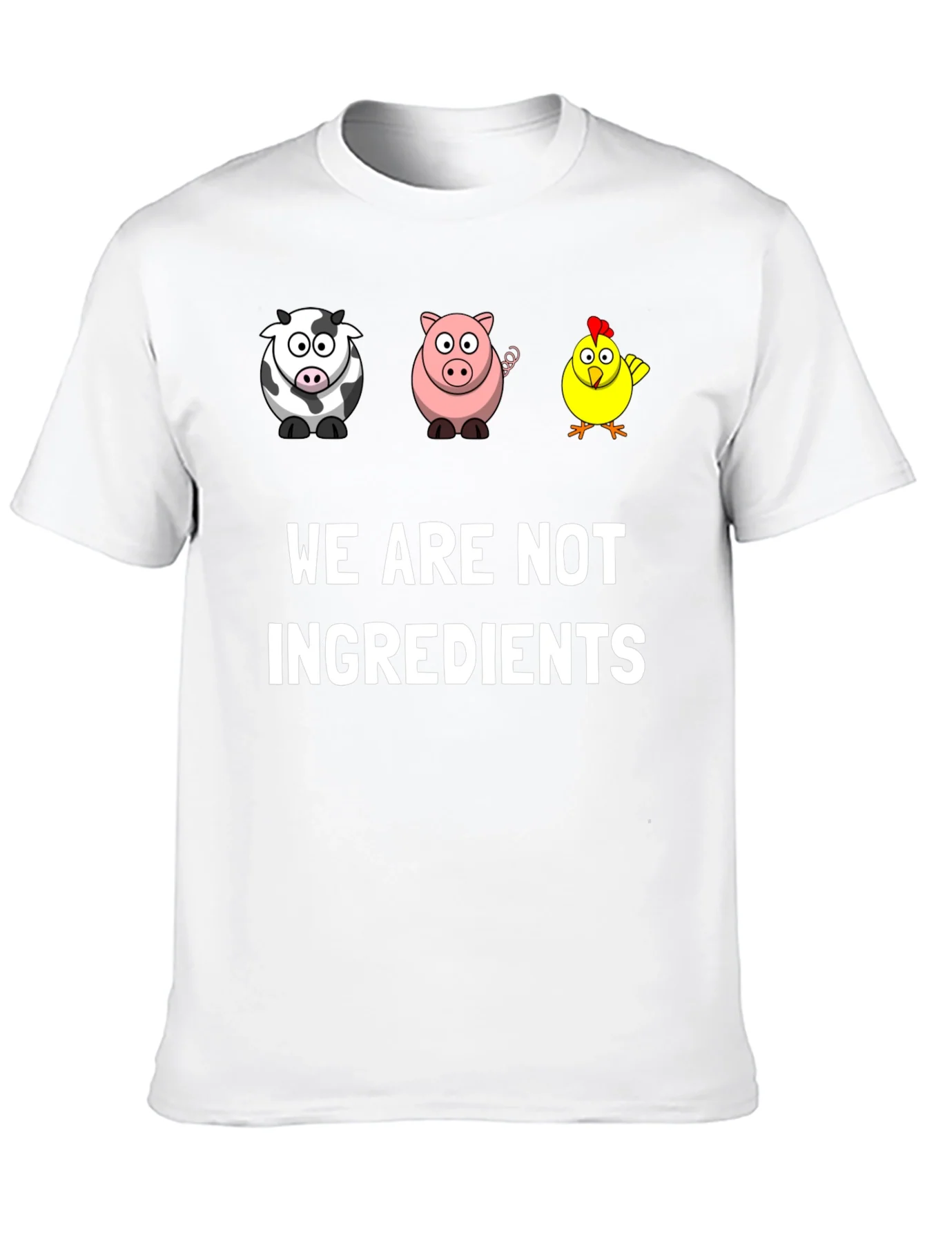 Rebbecca Vegan Graphic Tee - We Are Not Ingredients