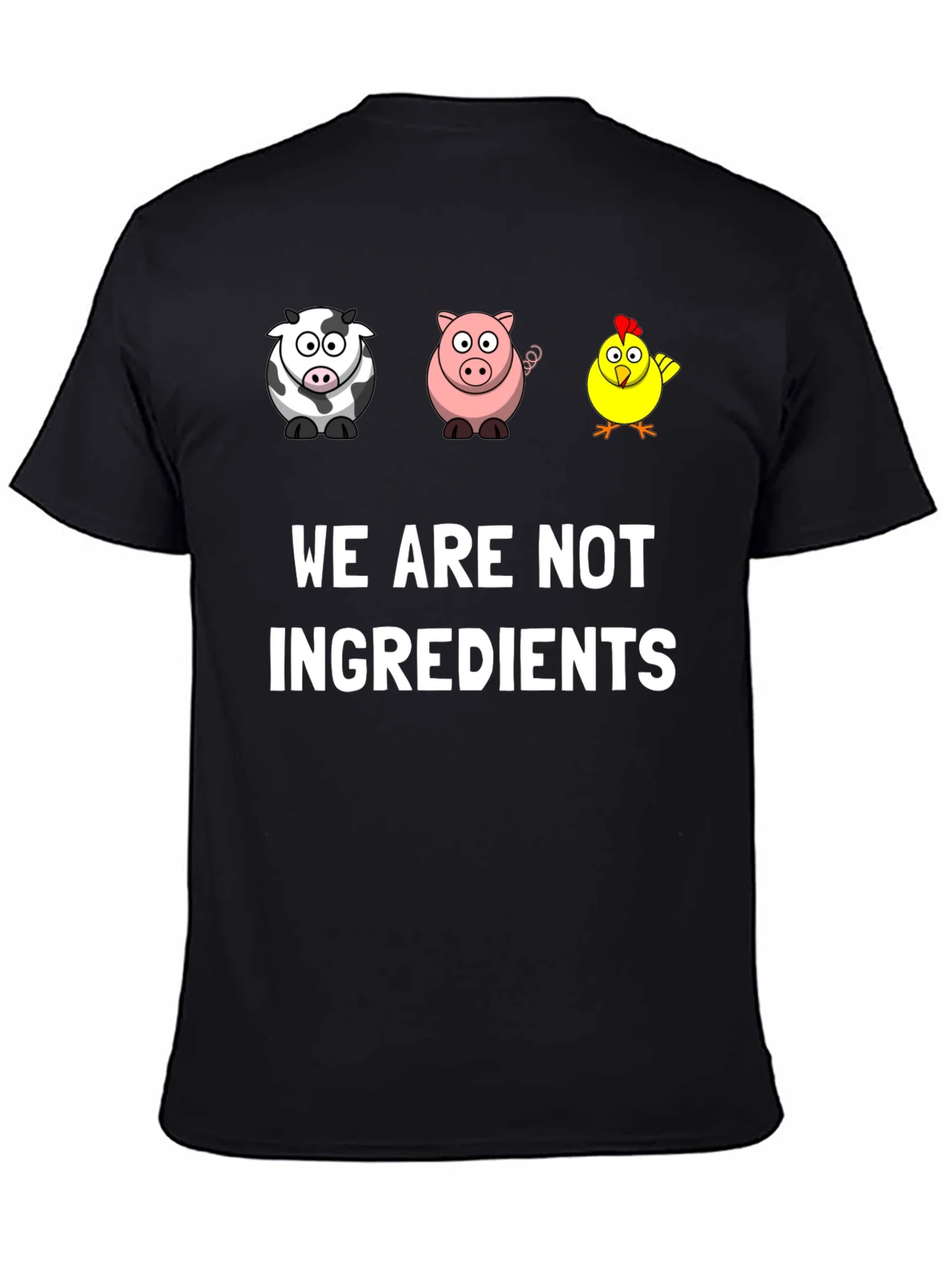 Rebbecca Vegan Graphic Tee - We Are Not Ingredients