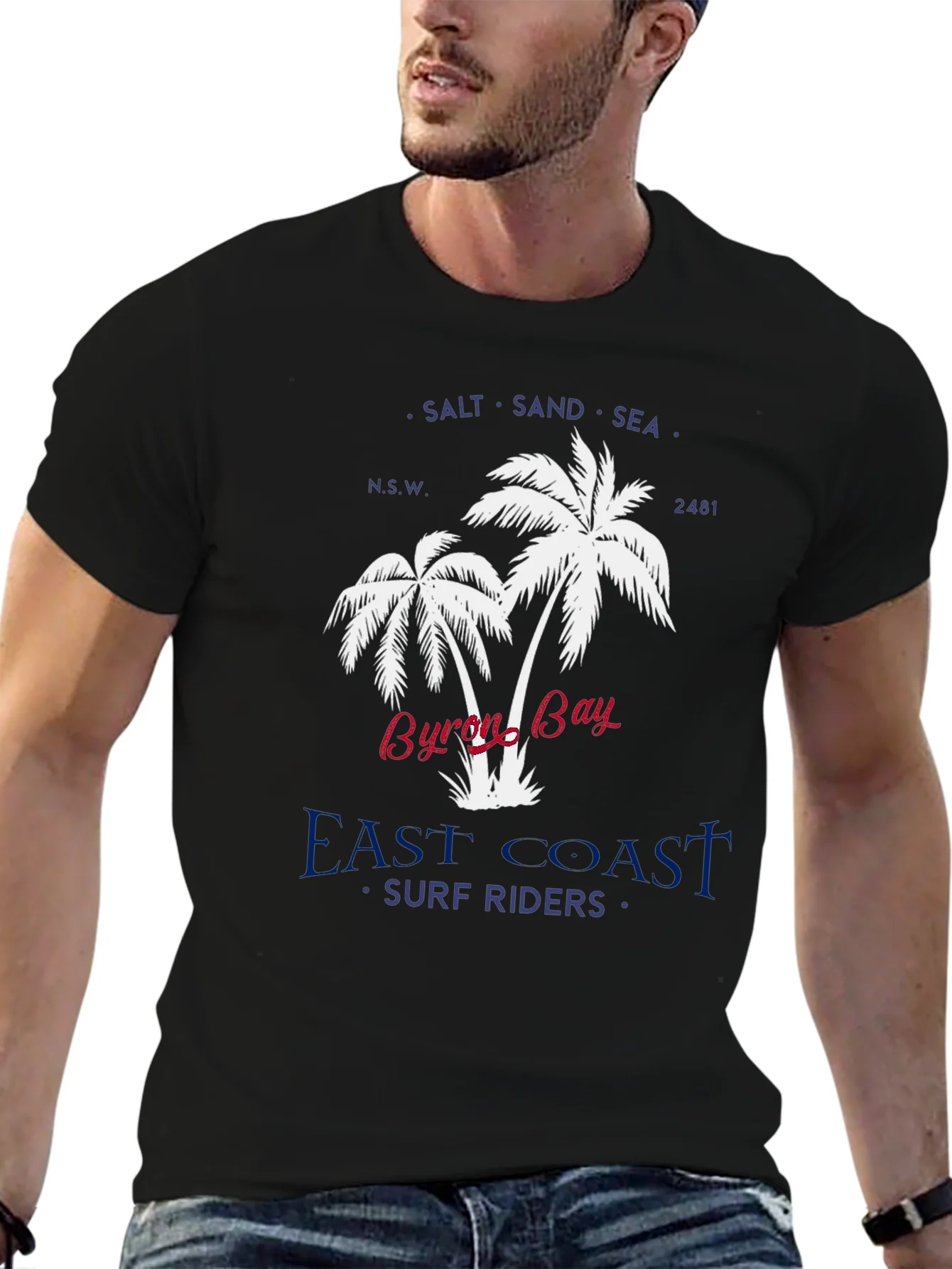 Rebbecca Byron Bay East Coast Surf T-Shirt