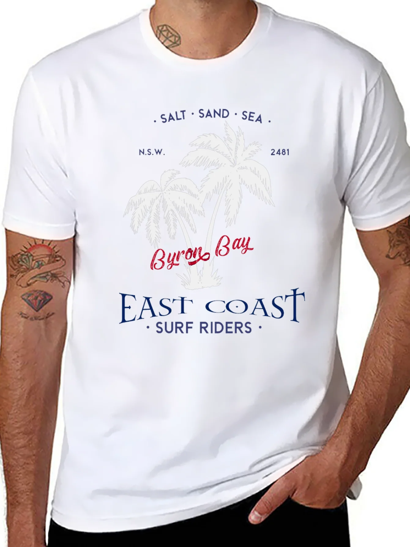 Rebbecca Byron Bay East Coast Surf T-Shirt