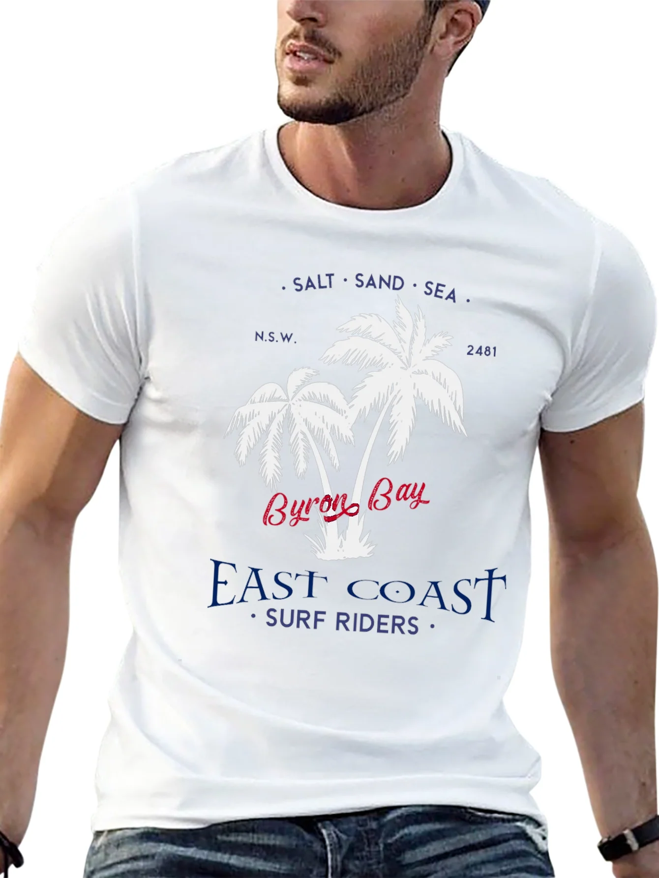 Rebbecca Byron Bay East Coast Surf T-Shirt