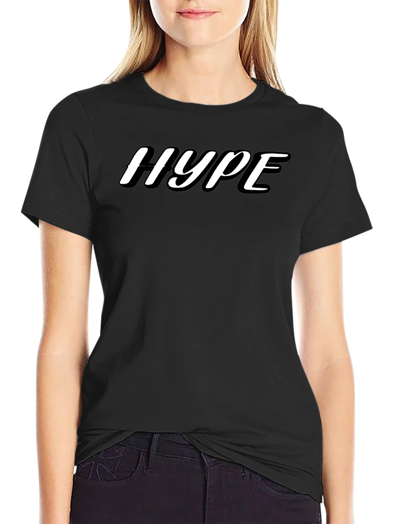 Rebbecca Hype Graphic Tee - Cool Casual Style
