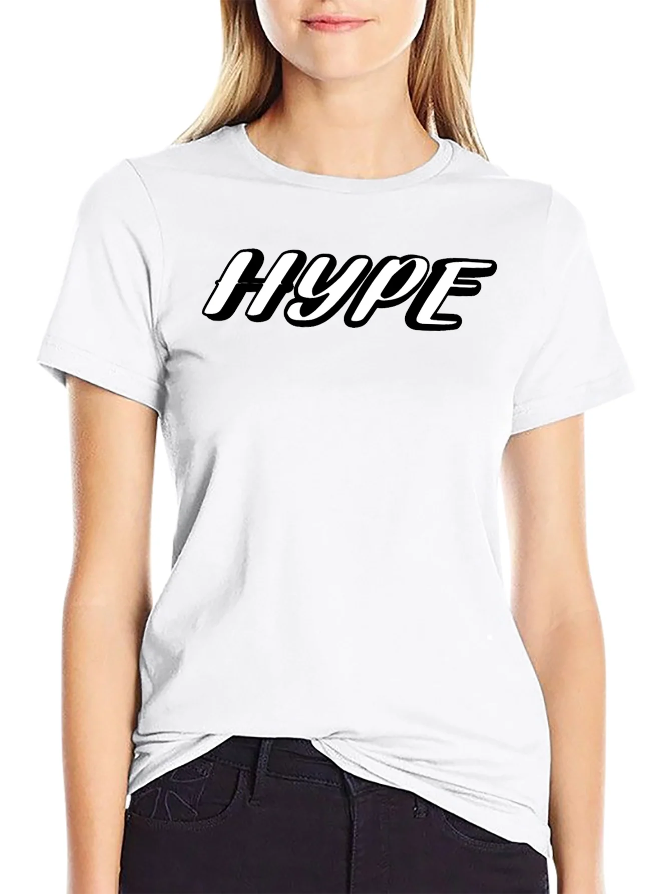 Rebbecca Hype Graphic Tee - Cool Casual Style