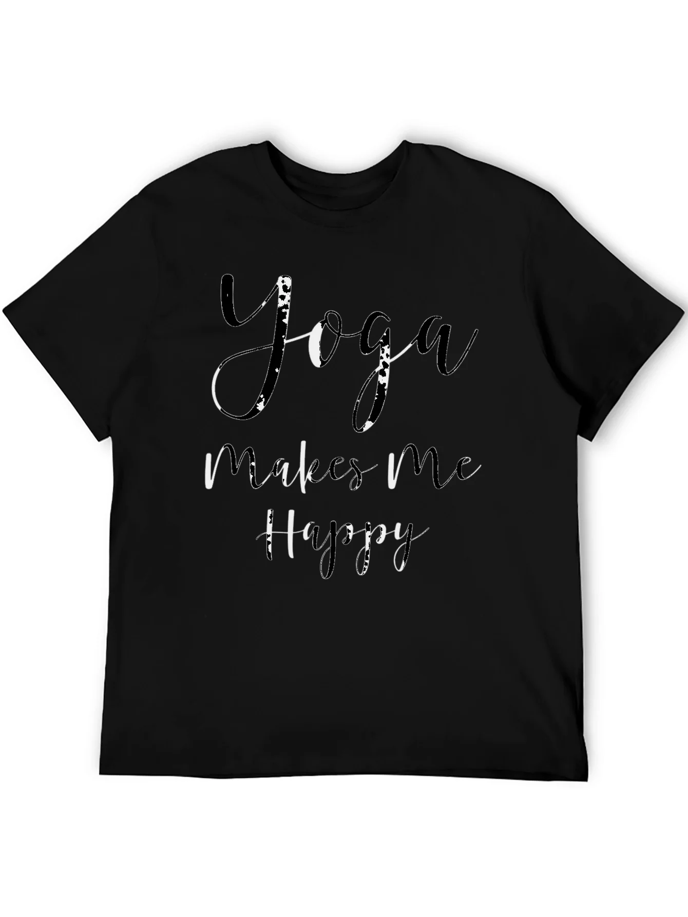 Rebbecca Yoga Makes Me Happy Graphic Tee