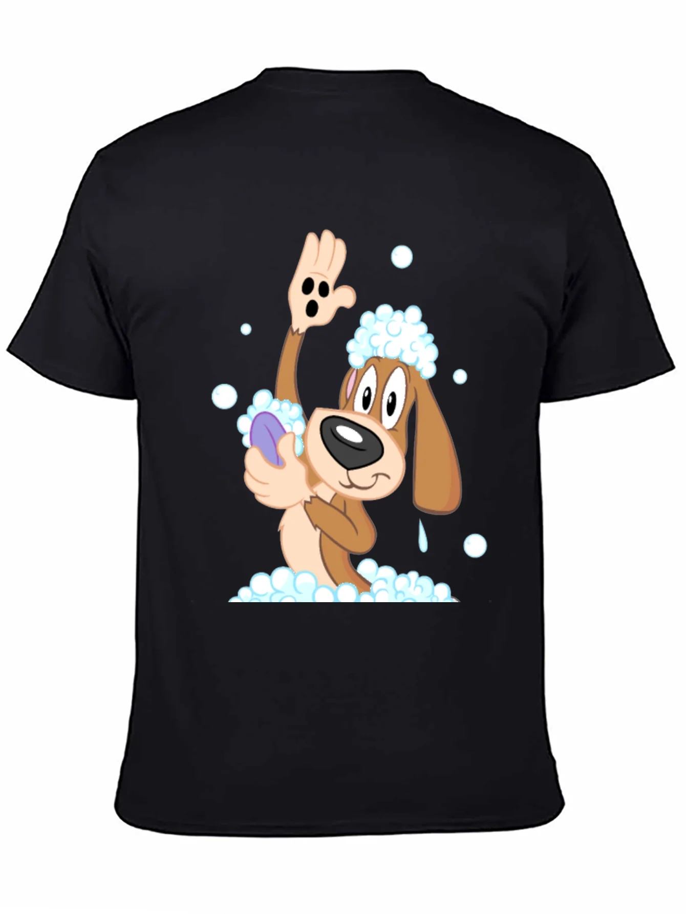 Rebbecca Dog Grooming Cartoon T-Shirt