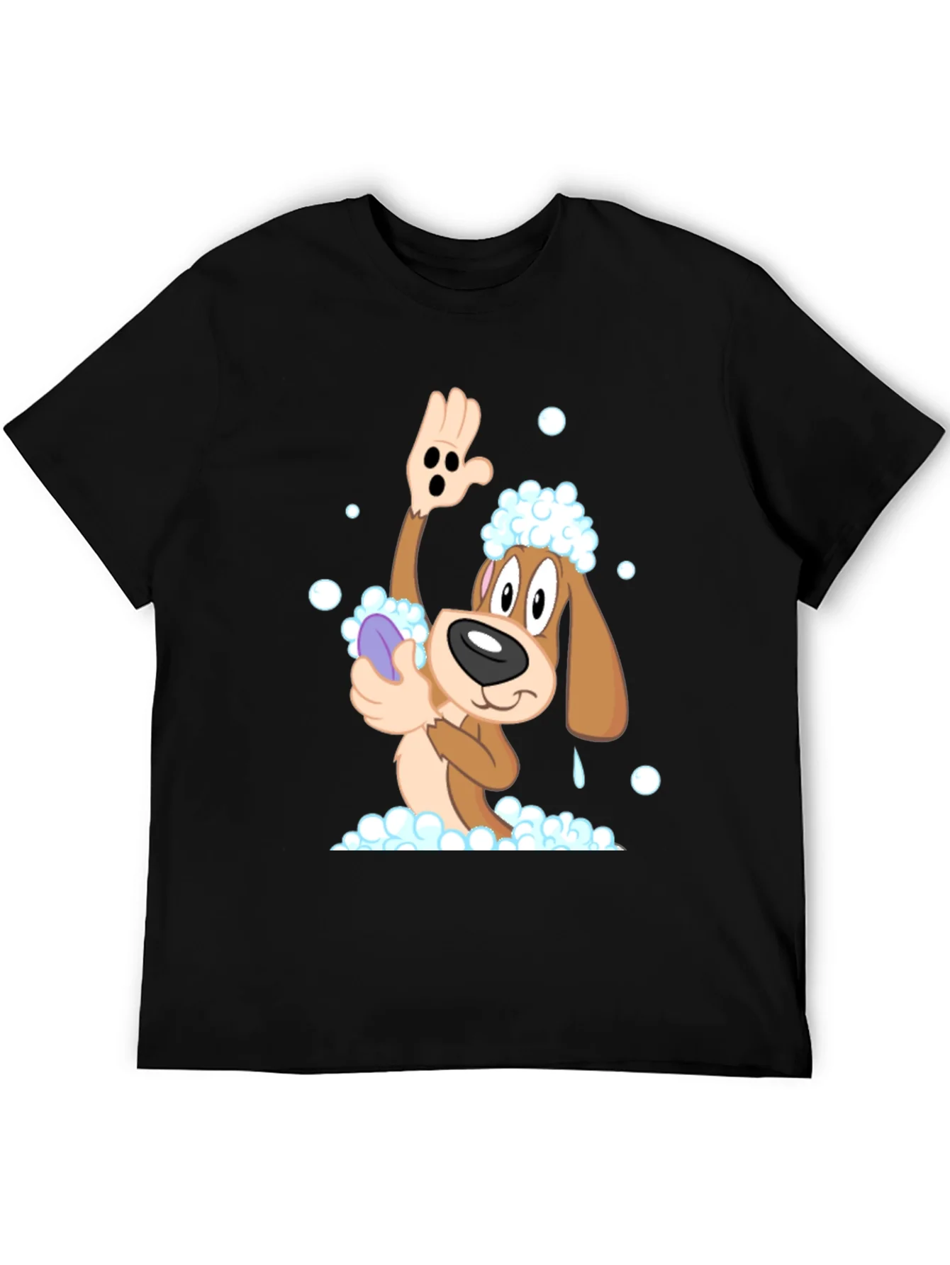 Rebbecca Dog Grooming Cartoon T-Shirt