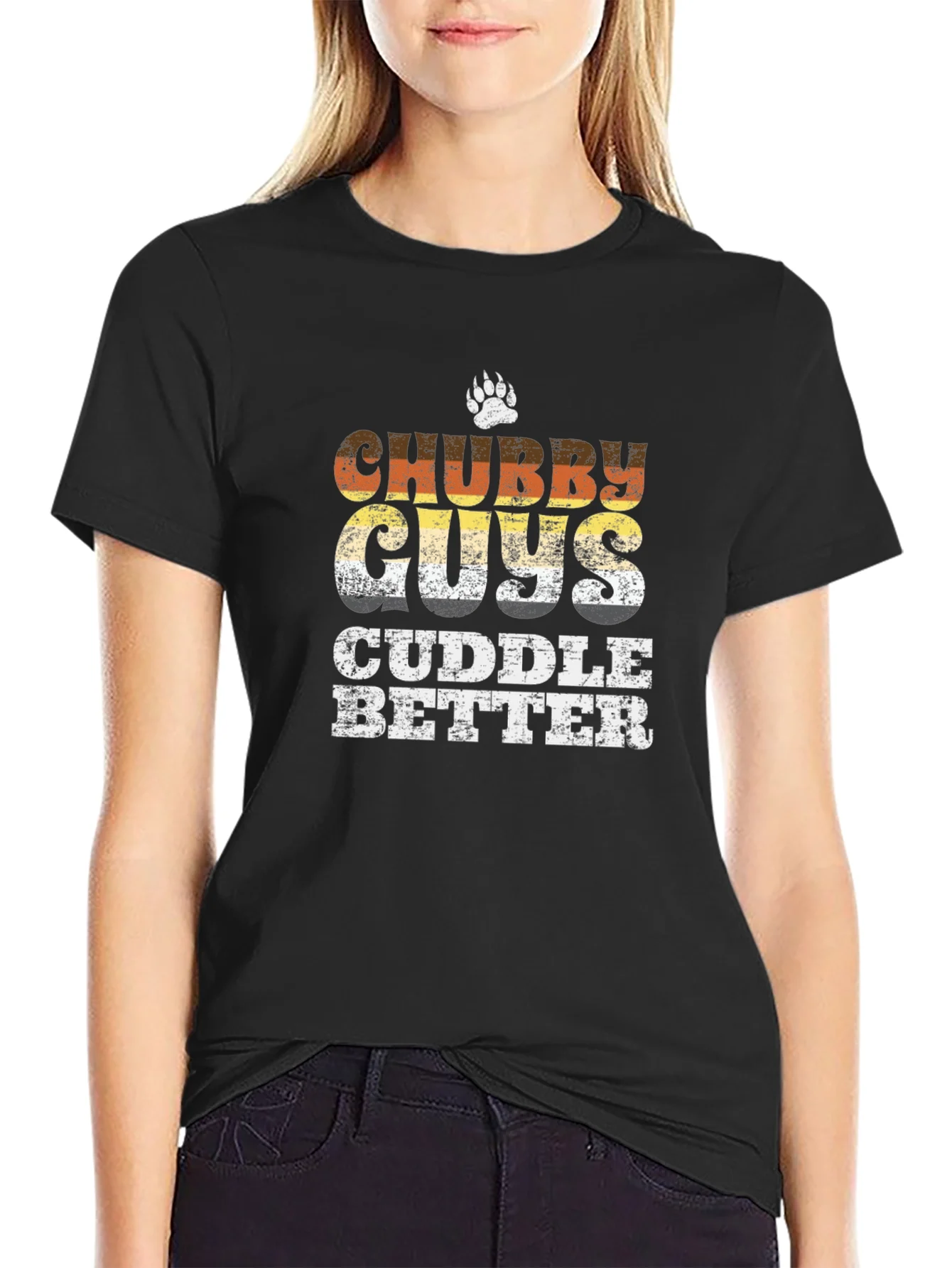 Camiseta Chubby Guys Cuddle Better para Hombre
