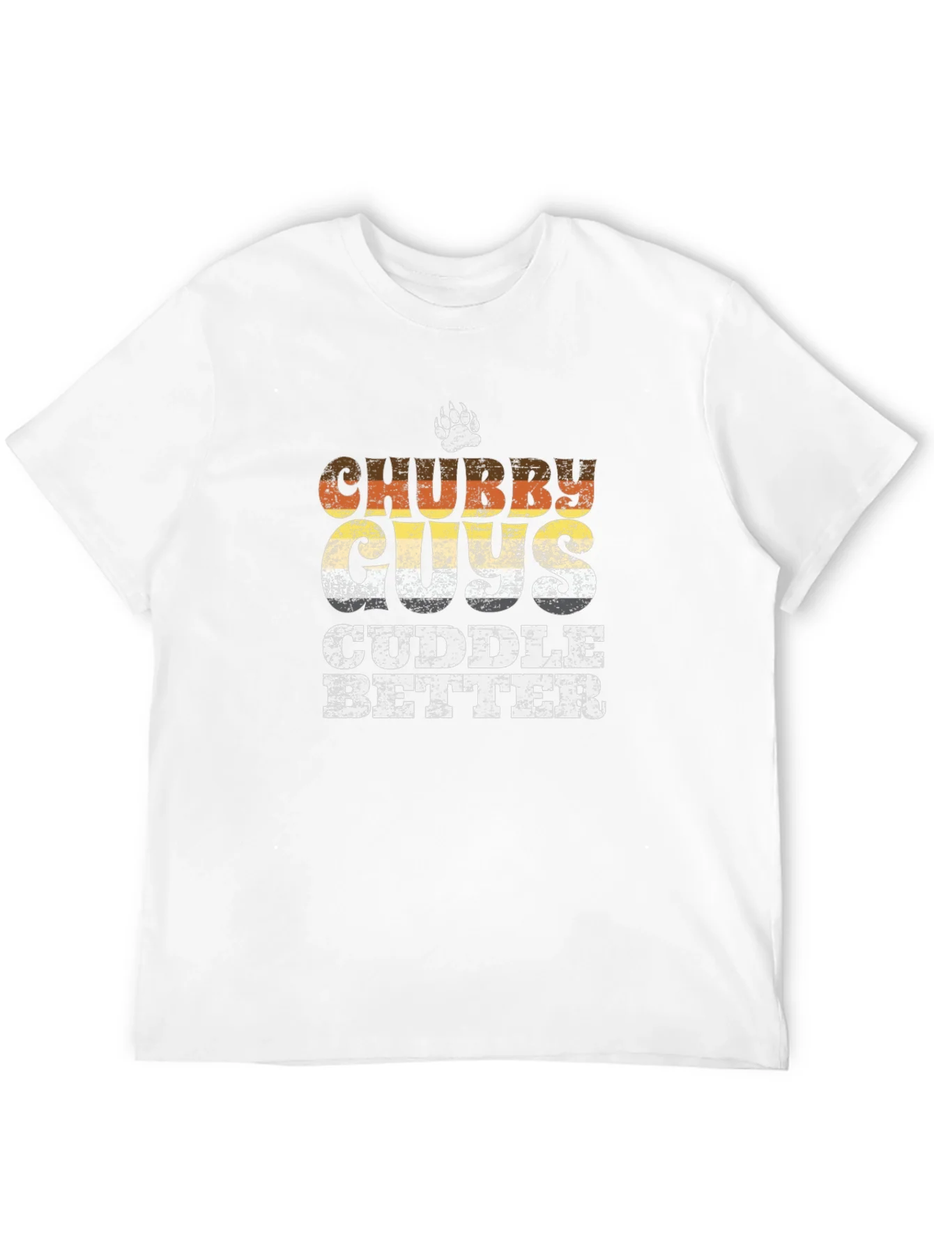 Camiseta Chubby Guys Cuddle Better para Hombre