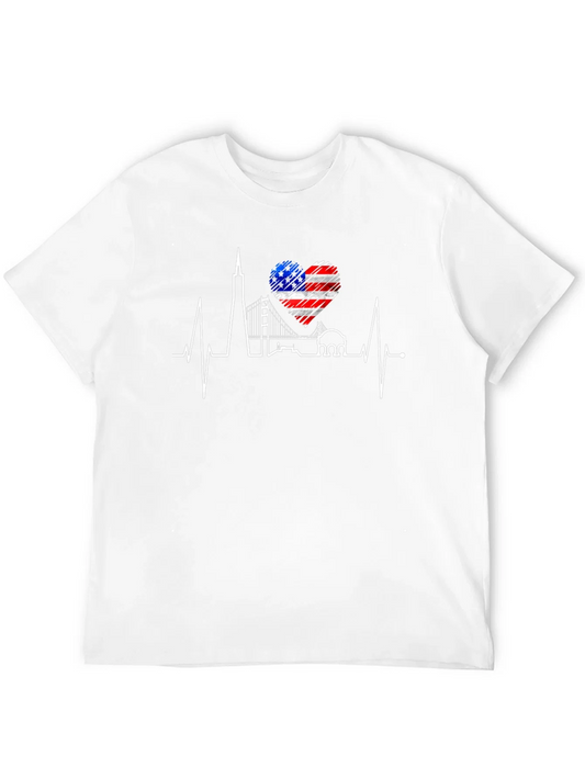 Rebbecca San Francisco Skyline Heartbeat T-Shirt