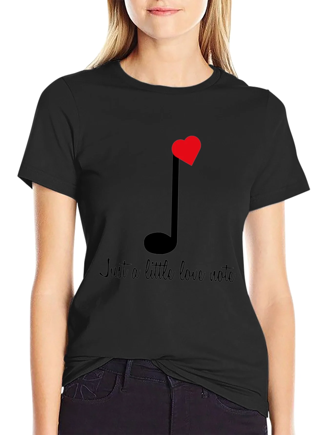 Rebbecca Just a Little Love Note Graphic Tee