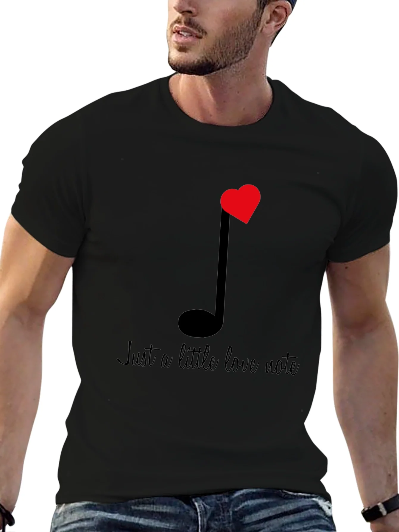 Rebbecca Just a Little Love Note Graphic Tee
