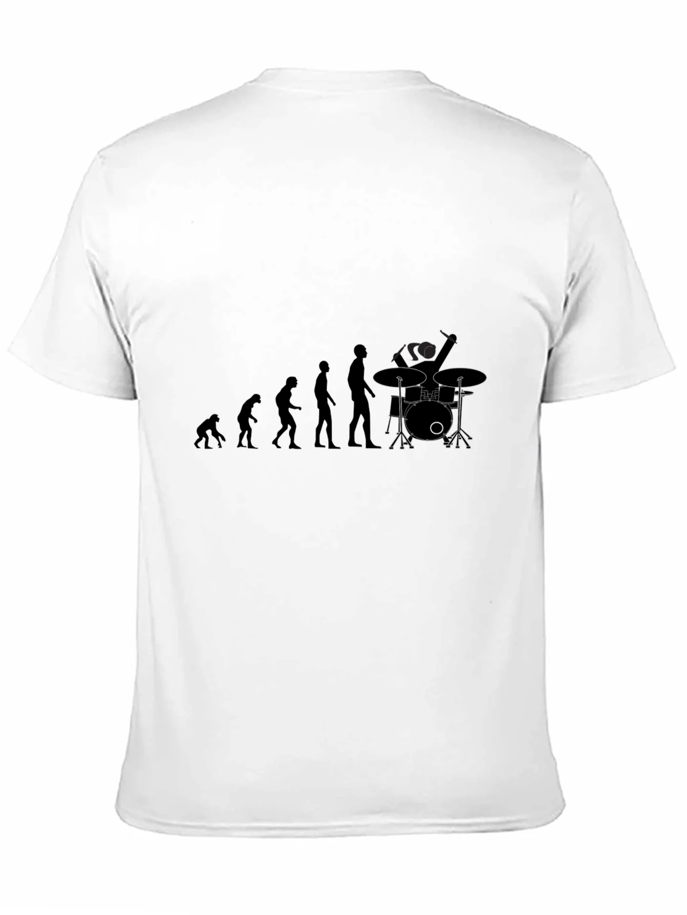 Rebbecca Evolution of Drumming Black T-Shirt
