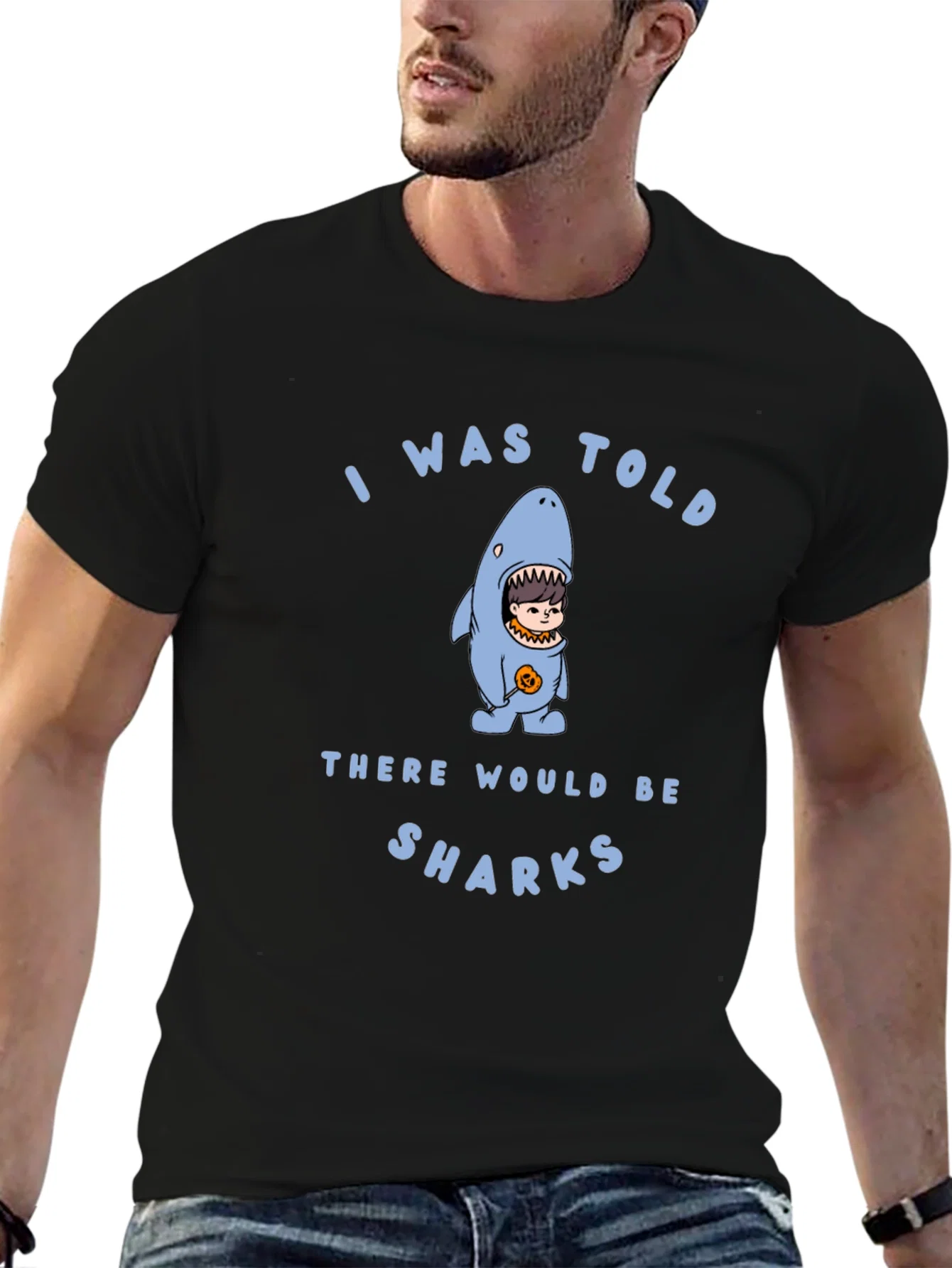 Rebbecca Shark Costume T-Shirt: Funny Humor Tee