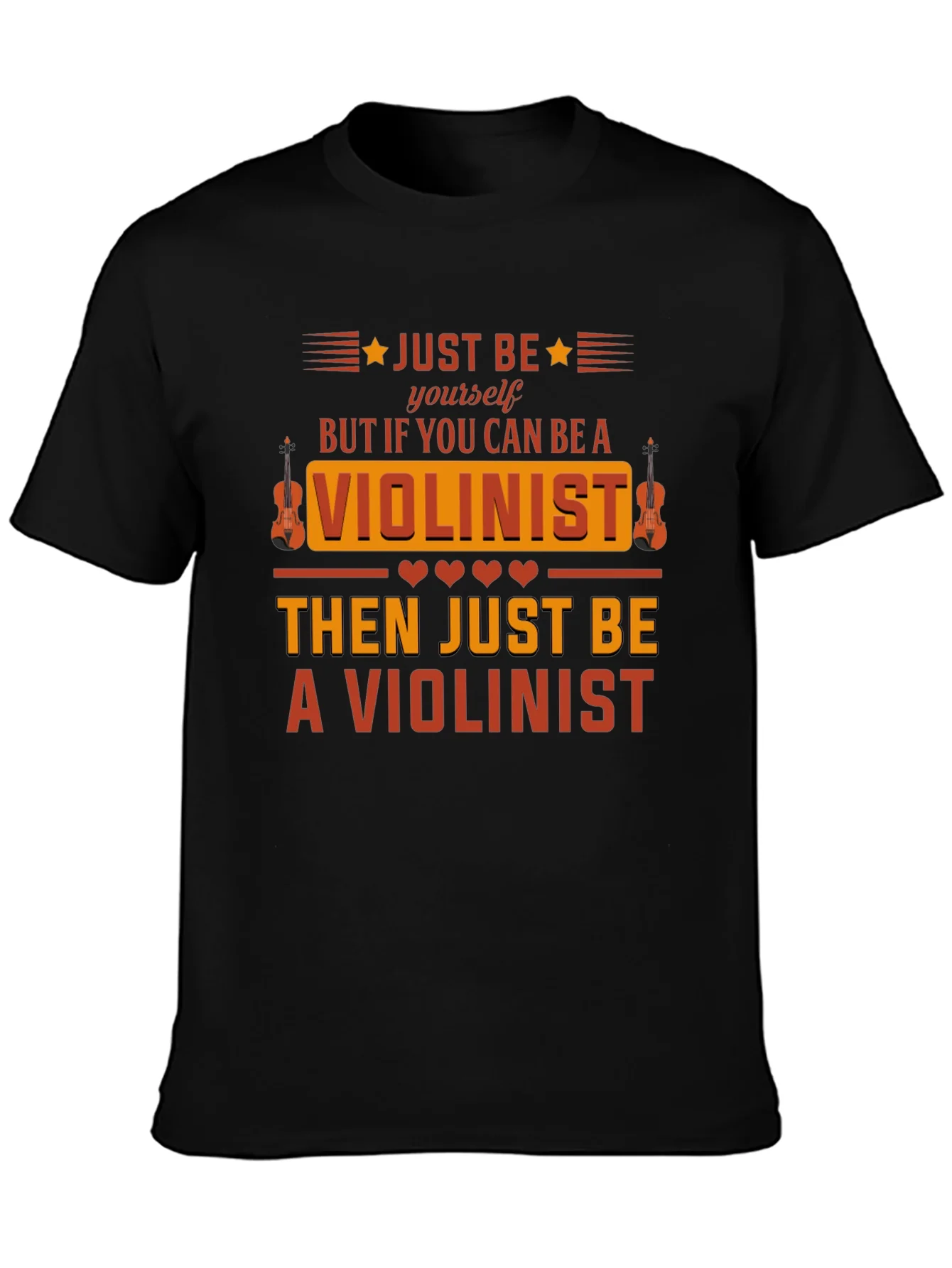 Camiseta Negra Violinista: Estilo y Pasi¨®n Musical