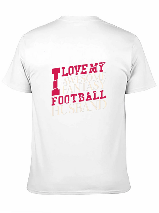 Rebbecca Funny Football Husband T-Shirt