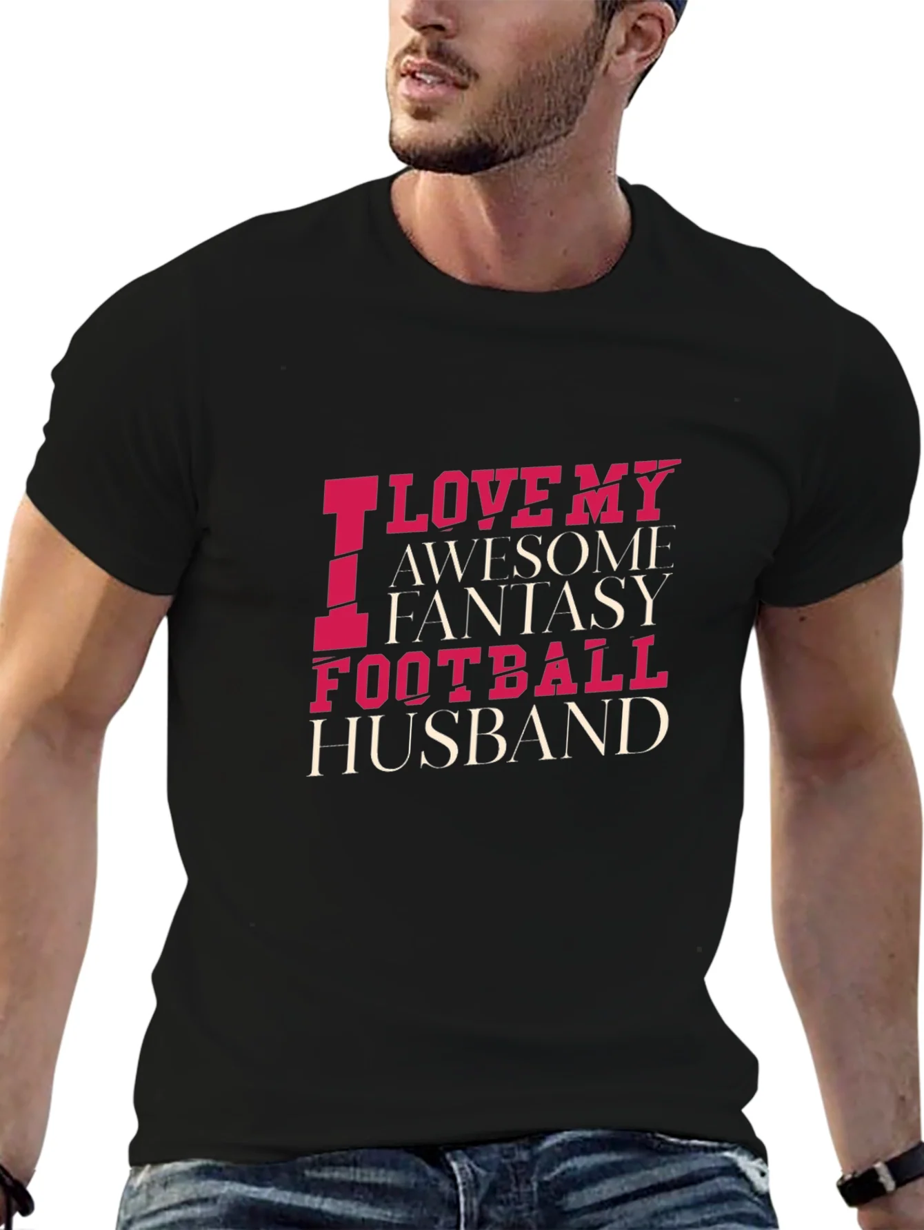 Rebbecca Funny Football Husband T-Shirt