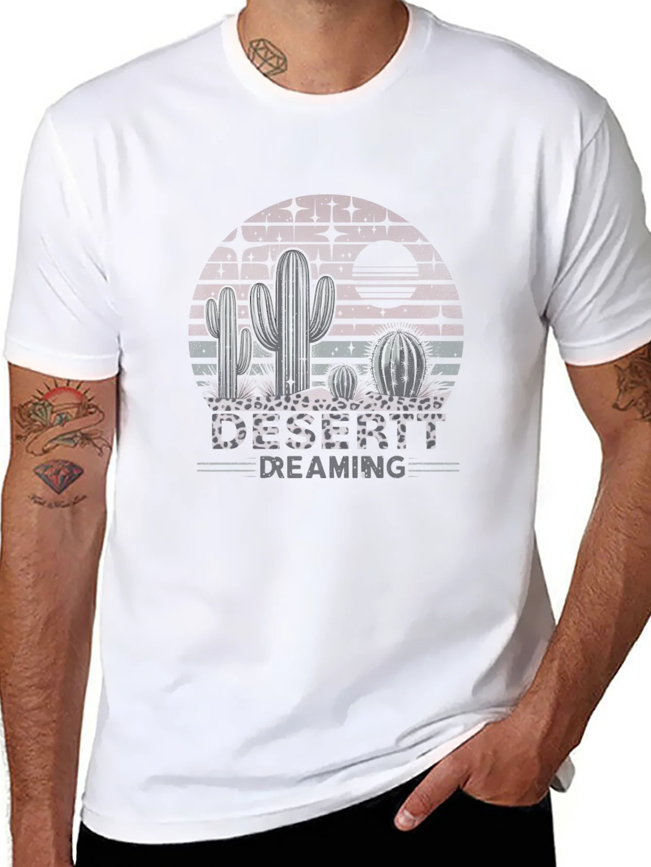 Rebbecca Desert Dreaming Graphic Tee - Unisex Black T-Shirt