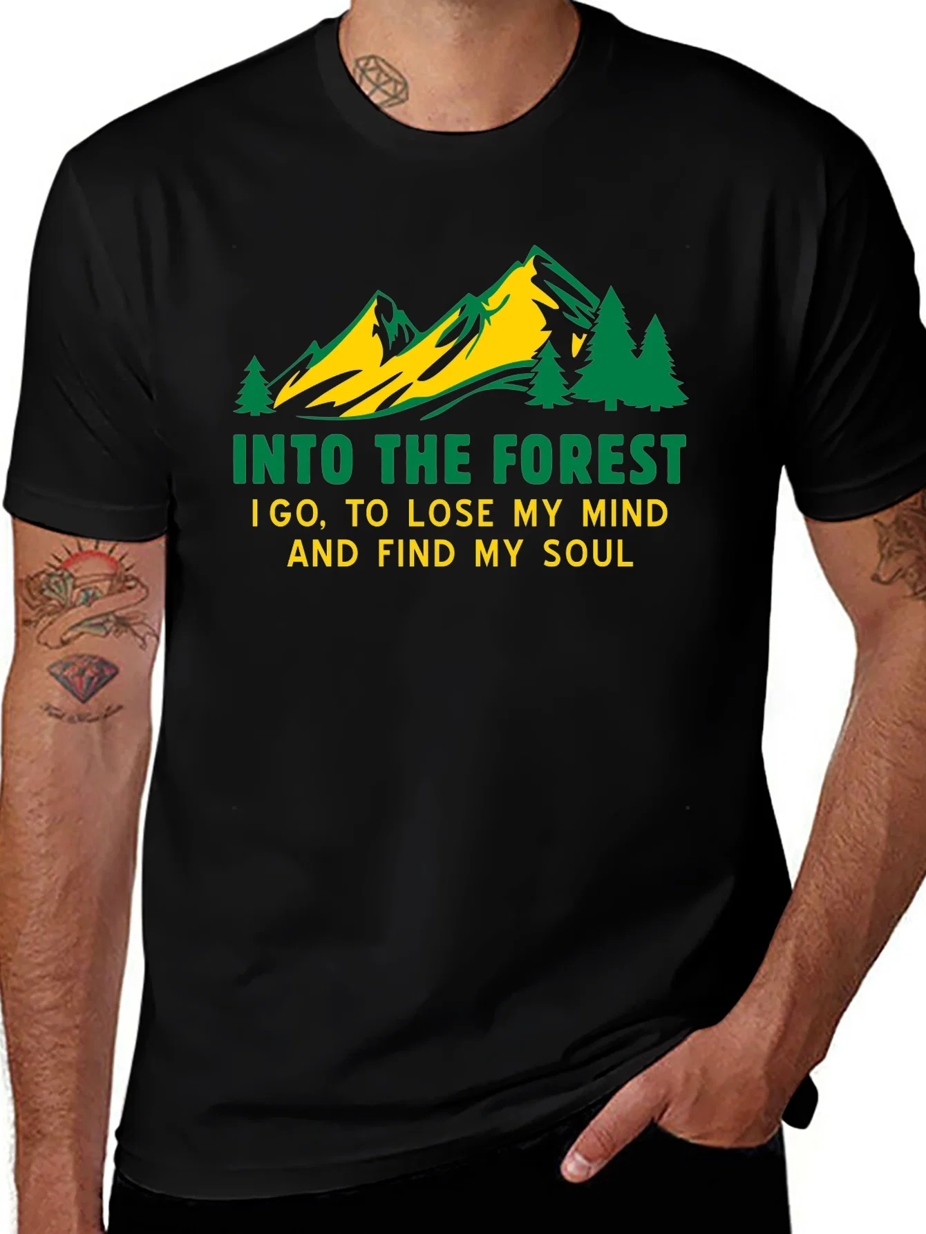 Rebbecca Into the Forest Graphic T-Shirt