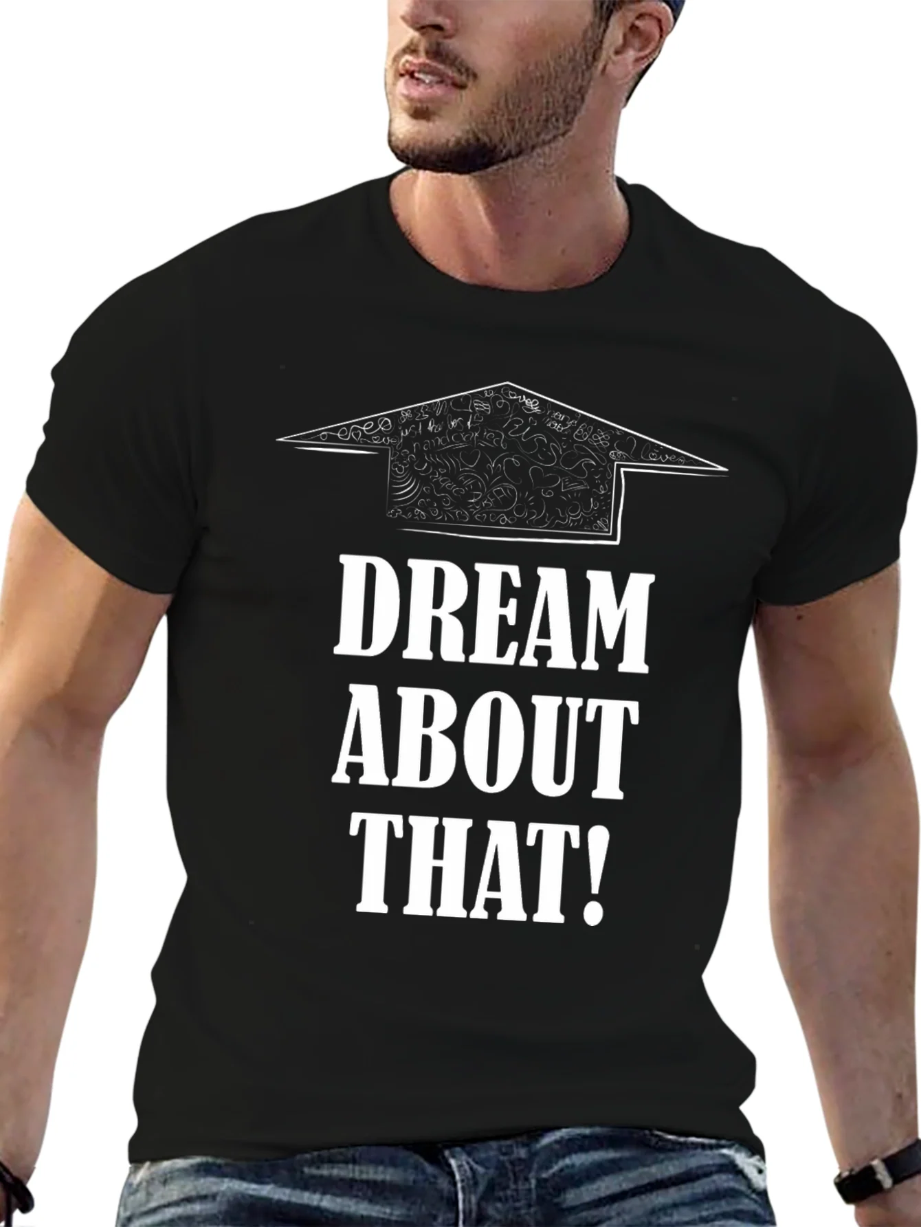 Rebbecca Dream About That Black Graphic Tee