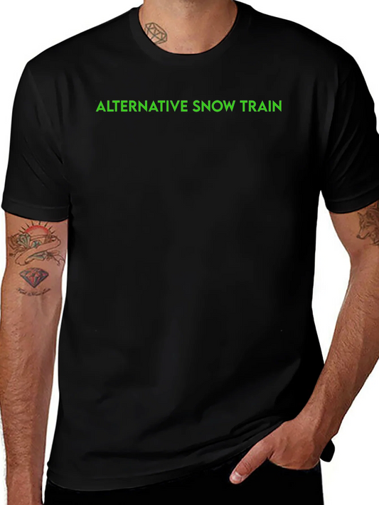 Rebbecca Alternative Snow Train Tee - Black