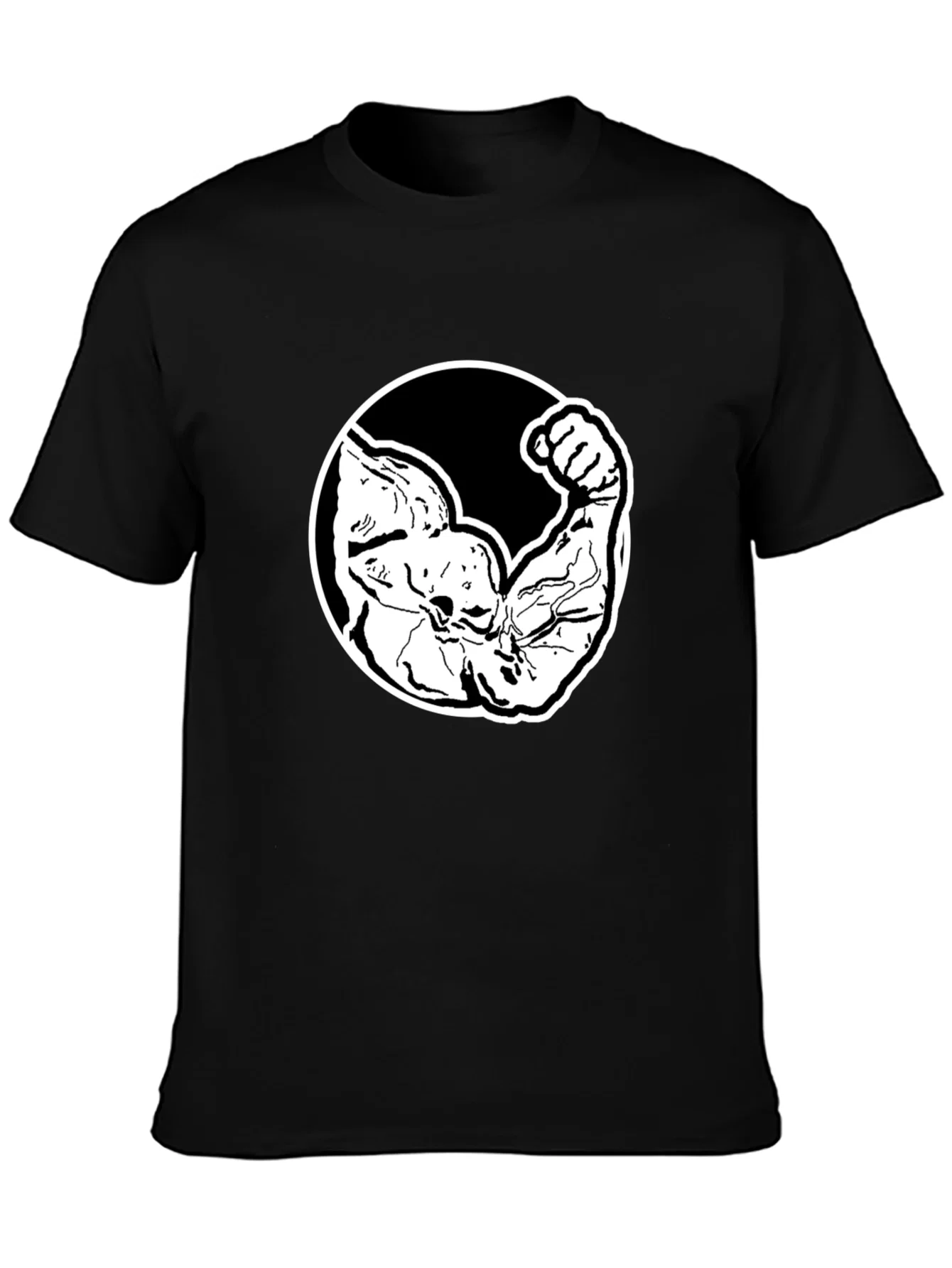 Rebbecca Muscle Power T-Shirt - Black